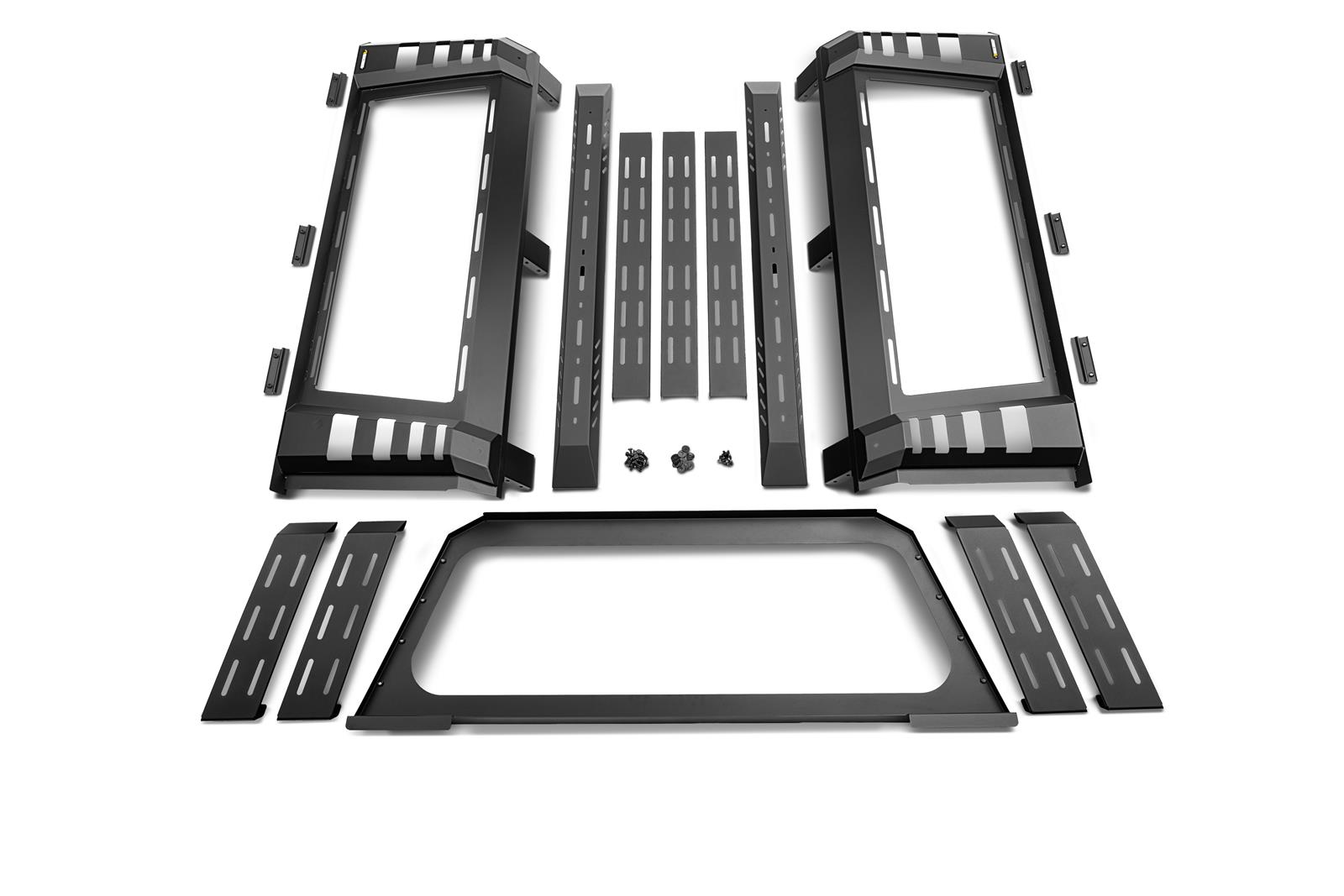 RealTruck 14-24 Chevrolet Silverado 1500 5.8ft. Bed Ascend Overland Truck Rack thumbnail 3
