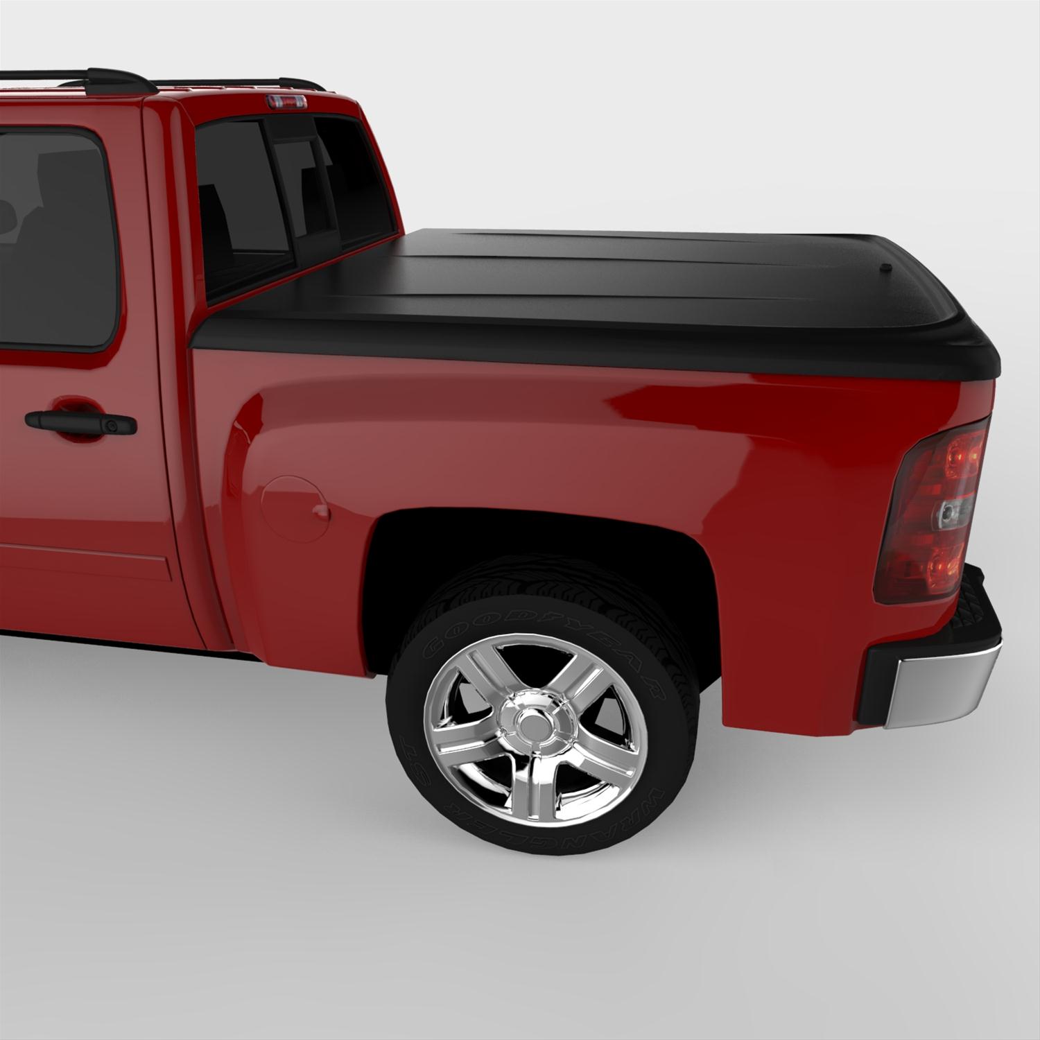 UnderCover 07-13 Chevy Silverado 1500 5.8ft SE Bed Cover - Black Textured thumbnail 2