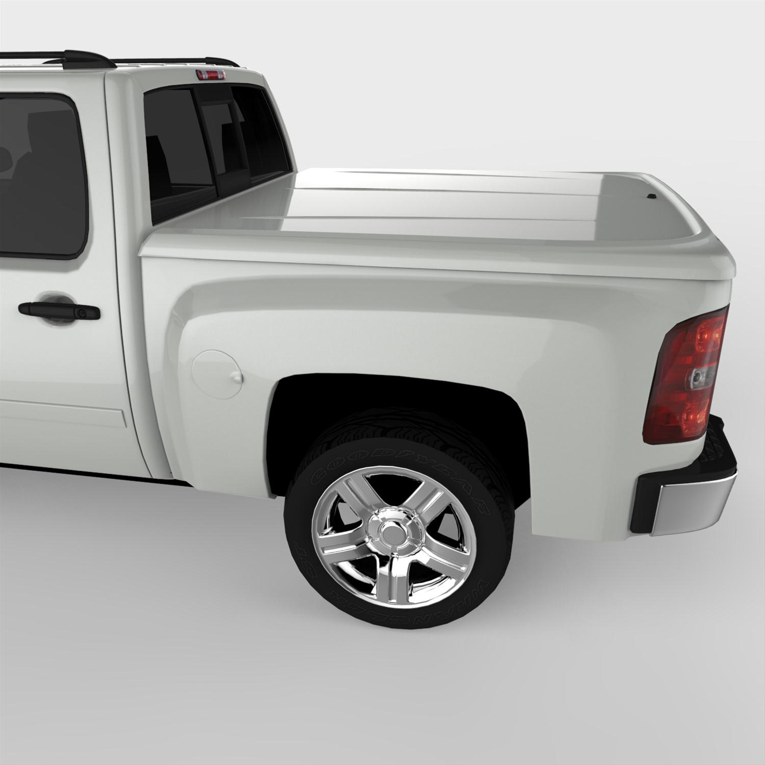 UnderCover 07-13 Chevy Silverado 1500 5.8ft Lux Bed Cover - Sheer Silver thumbnail 8