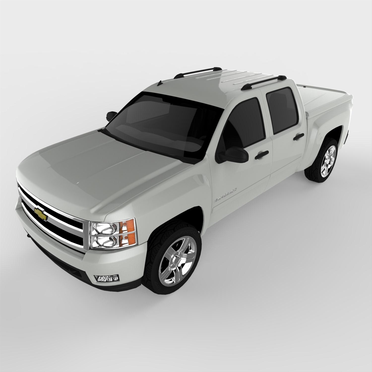 UnderCover 07-13 Chevy Silverado 1500 5.8ft Lux Bed Cover - Sheer Silver thumbnail 7