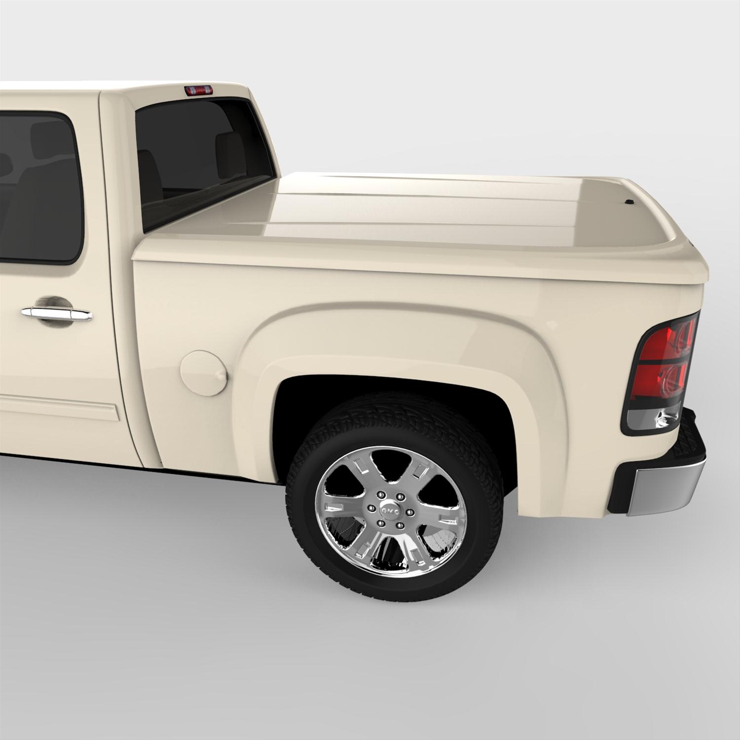 UnderCover 07-13 GMC Sierra 1500 5.7ft Lux Bed Cover - White Diamond thumbnail 8