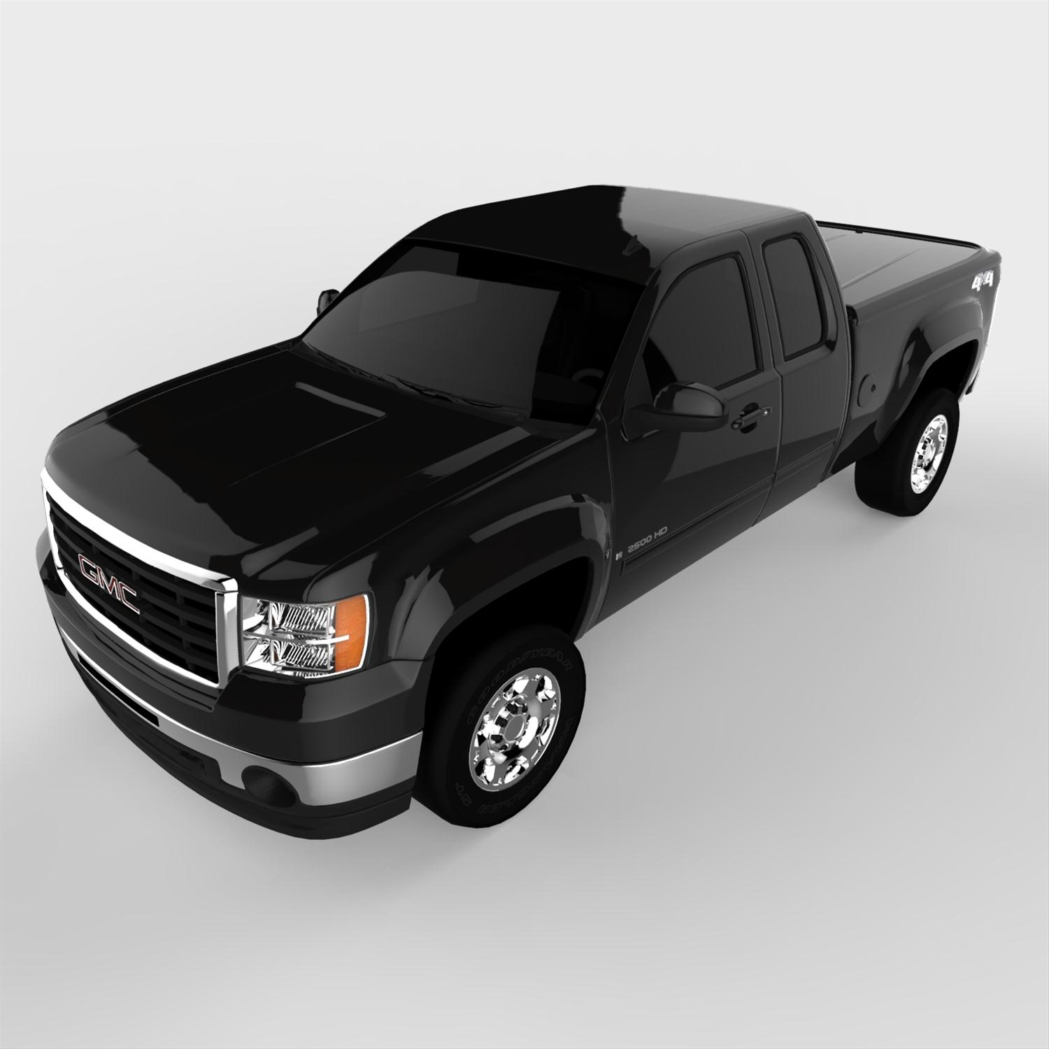 UnderCover 07-13 GMC Sierra 1500 / 07-14 Sierra 2500/3500 HD 6.5ft Lux Bed Cover - Black thumbnail 7