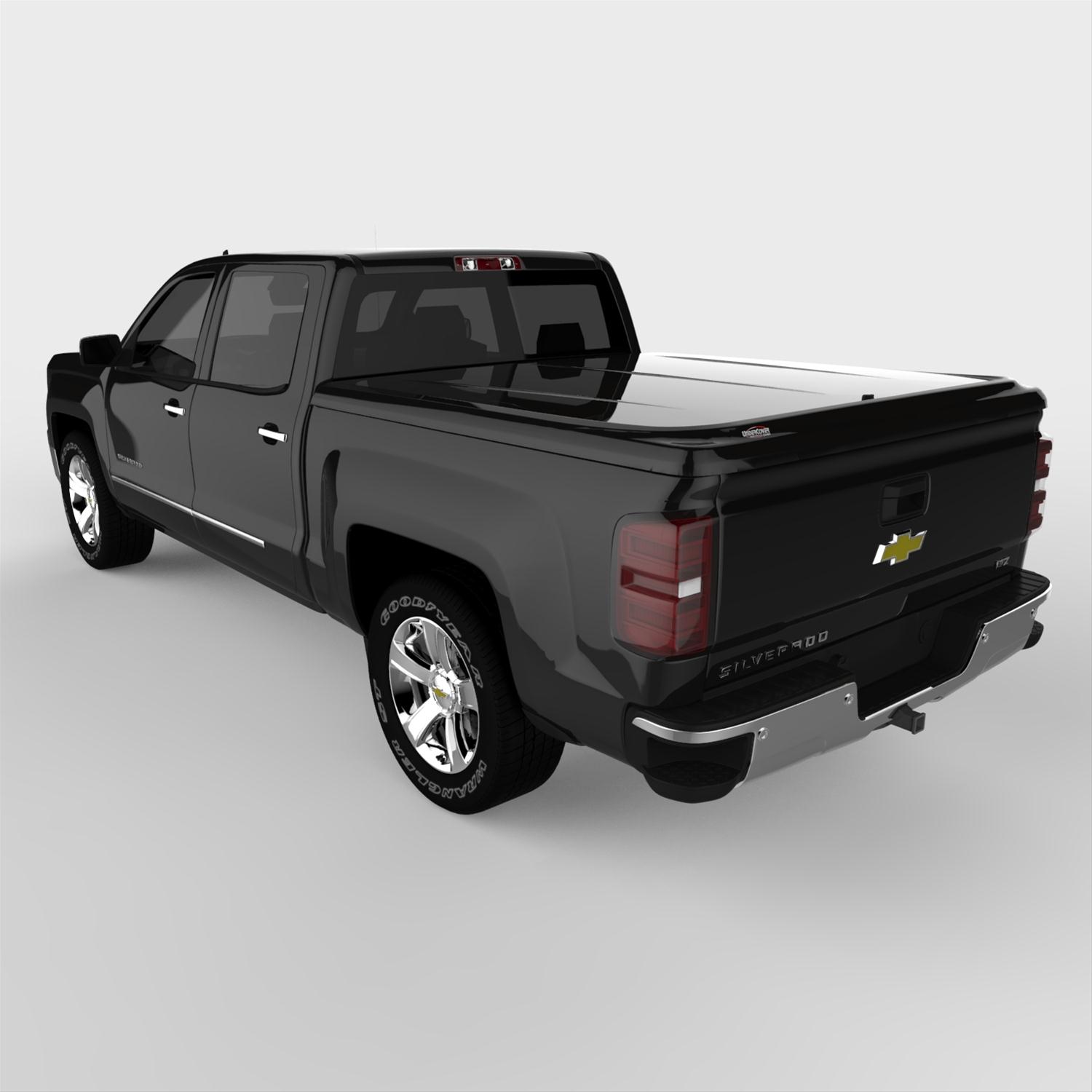 UnderCover 14-18 Chevy Silverado 1500 (19 Legacy) 5.8ft Lux Bed Cover - Black thumbnail 8