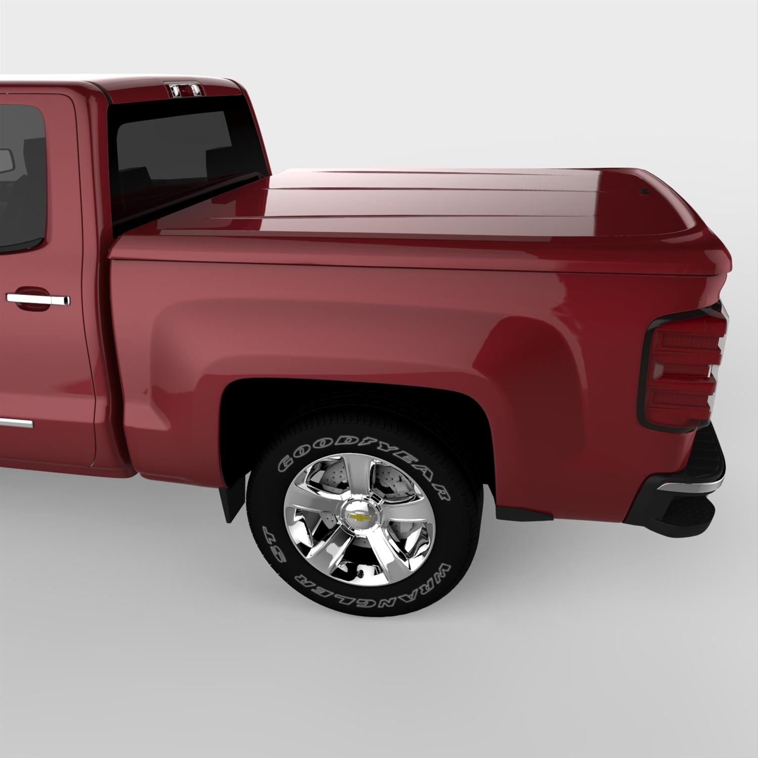 UnderCover 14-15 Chevy Silverado 1500 5.8ft Lux Bed Cover - Sonoma Jewel Red thumbnail 8