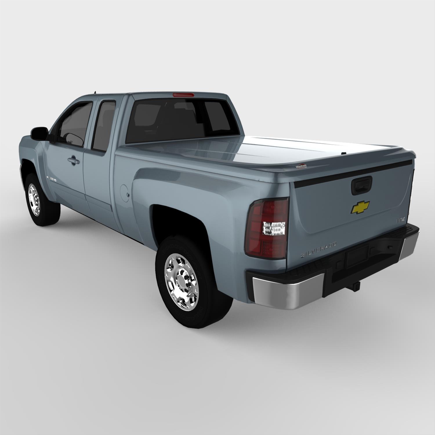 UnderCover 15-17 Chevy Silverado 1500 5.8ft Lux Bed Cover - Overcast Effect thumbnail 2