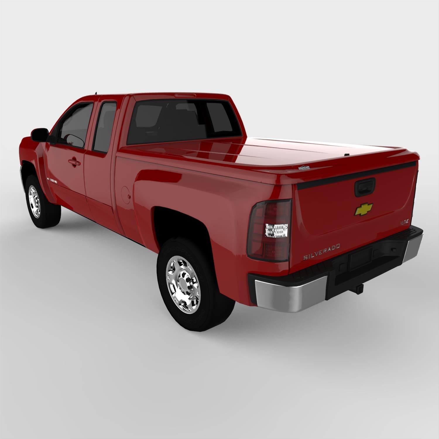UnderCover 16-17 Chevy Silverado 1500 5.8ft Lux Bed Cover - Limited Edition Crimson Red thumbnail 2