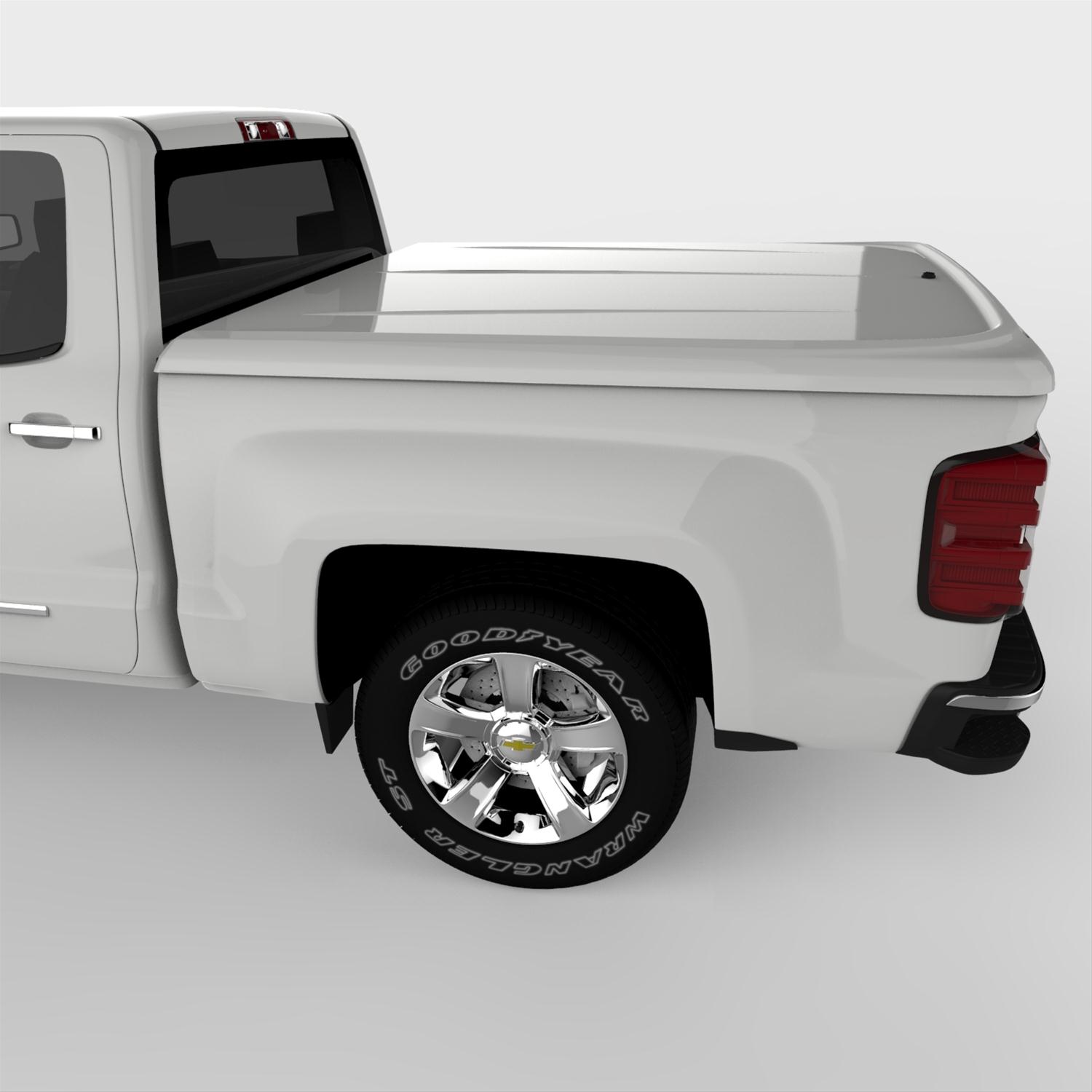 UnderCover 14-18 Chevy Silverado 1500 (19 Legacy) 5.8ft Lux Bed Cover - Silver Ice thumbnail 8