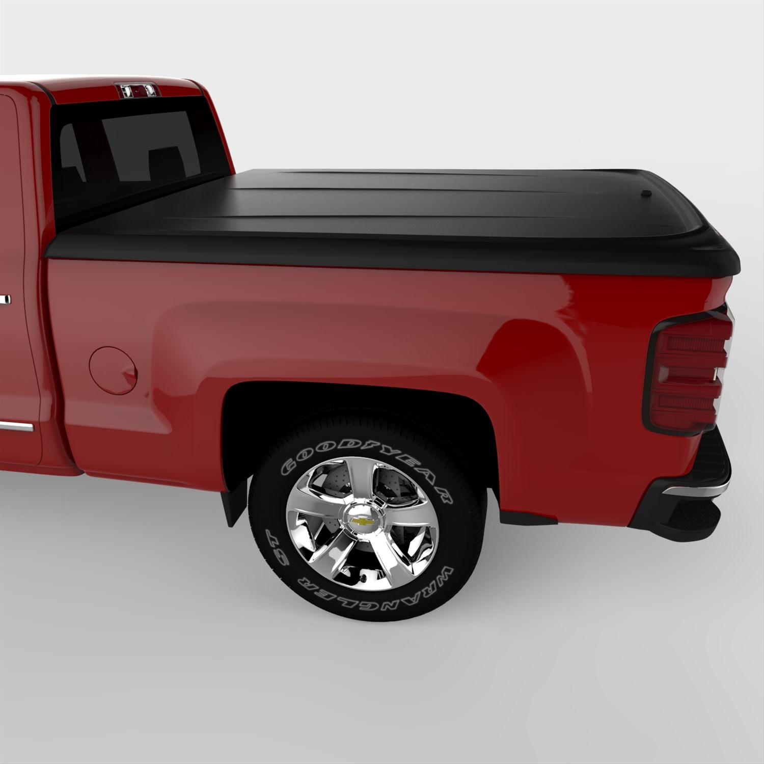 UnderCover 14-18 Chevy Silverado 1500 (19 Legacy) 6.5ft SE Bed Cover - Black Textured thumbnail 2
