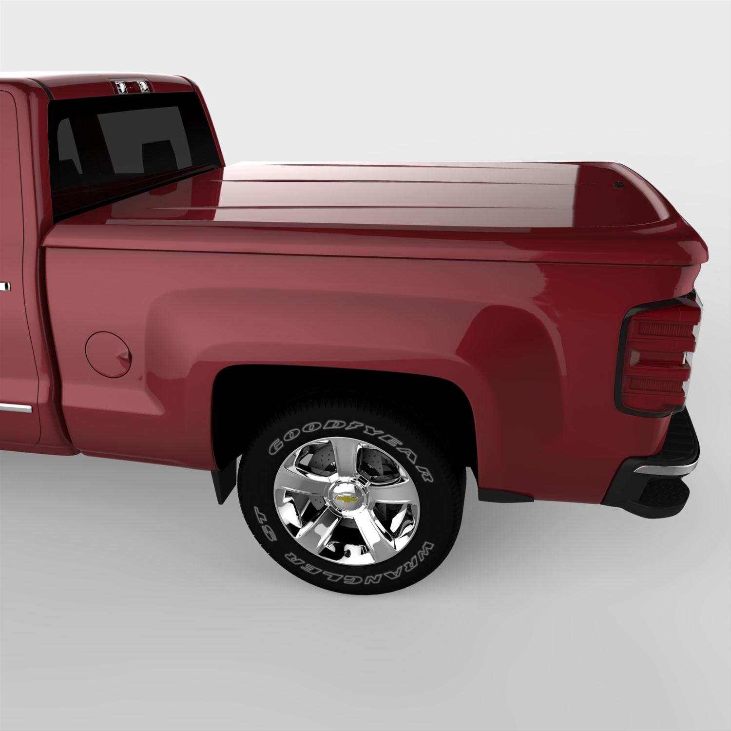 UnderCover 14-15 Chevy Silverado 1500-3500 HD 6.5ft Lux Bed Cover - Sonoma Jewel Red thumbnail 8