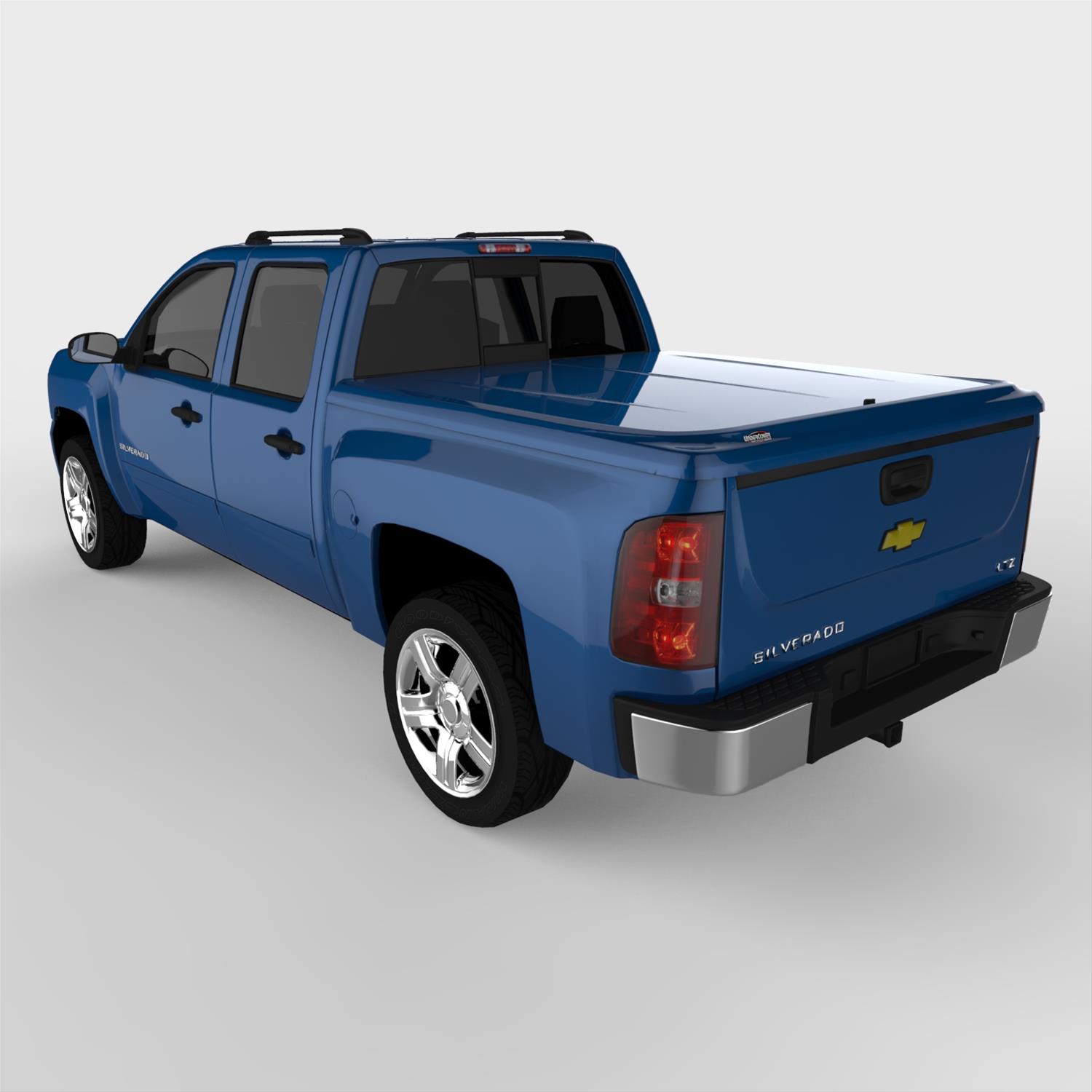 UnderCover 15-19 Chevy Silverado 1500 (19 Legacy) & 2500/3500HD 5.8ft Lux Bed Cover- Deep Ocean Blue thumbnail 2