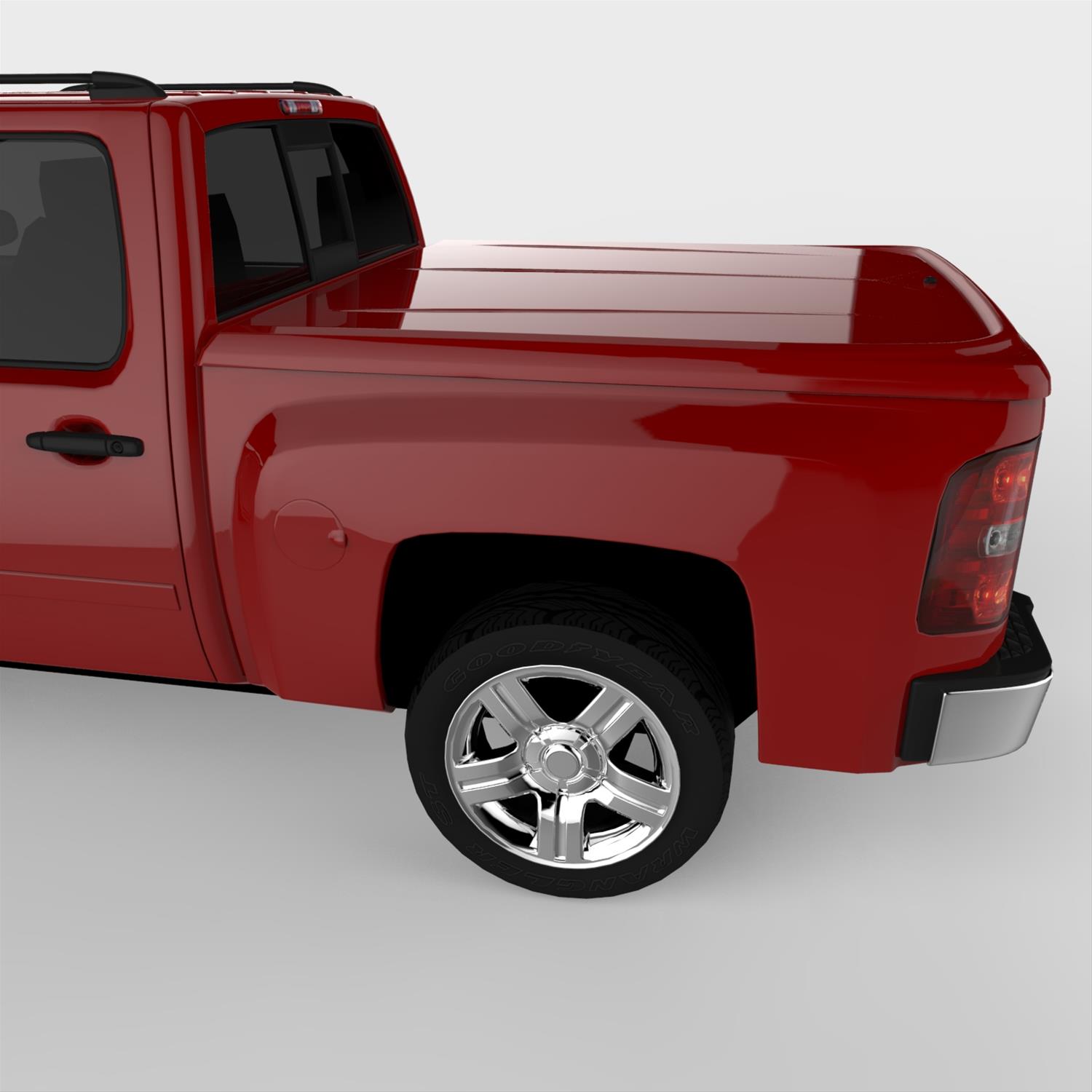 UnderCover 16-18 Chevy Silverado 1500 & 16-19 2500/3500HD 5.8ft Bed Lux Bed Cover - Pull Me Over Red