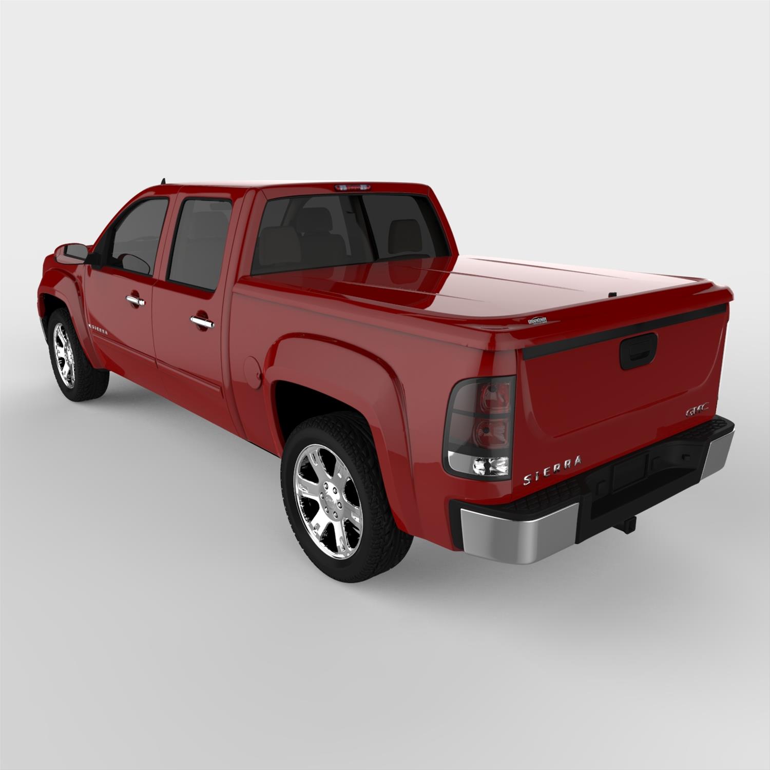 UnderCover 16-17 GMC Sierra 1500 5.8ft Lux Bed Cover - Limited Edition Crimson Red thumbnail 2