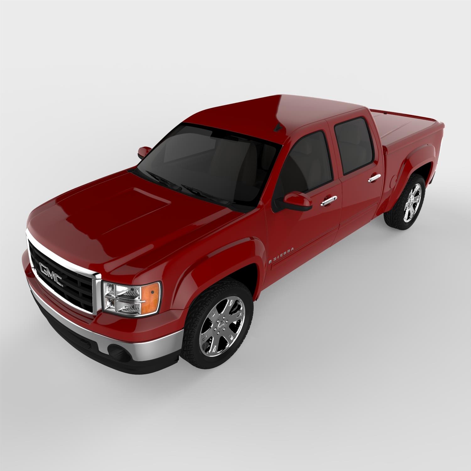 UnderCover 16-17 GMC Sierra 1500 5.8ft Lux Bed Cover - Limited Edition Crimson Red thumbnail 3