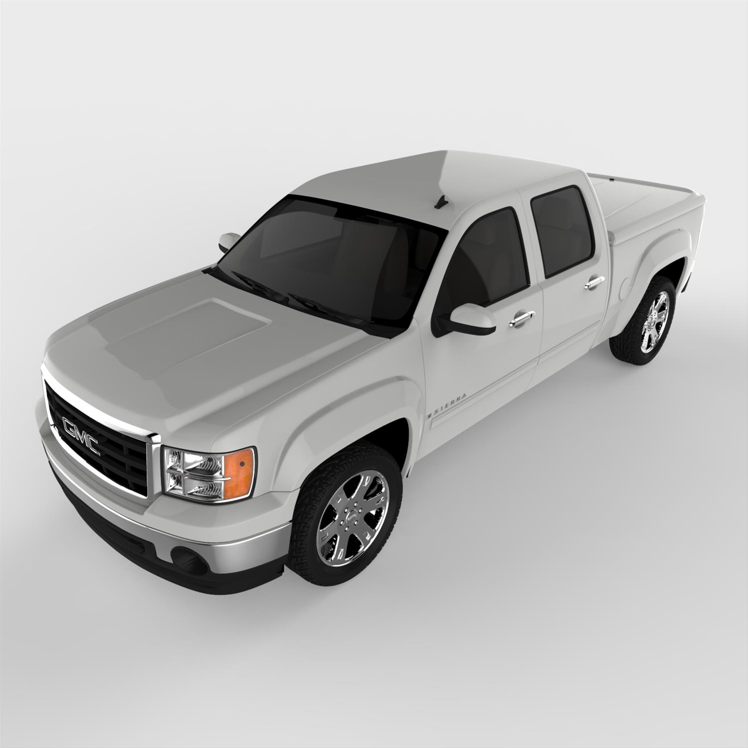 UnderCover 16-18 GMC Sierra 1500 (19 Limited) 5.8ft Lux Bed Cover - Abalone White thumbnail 3