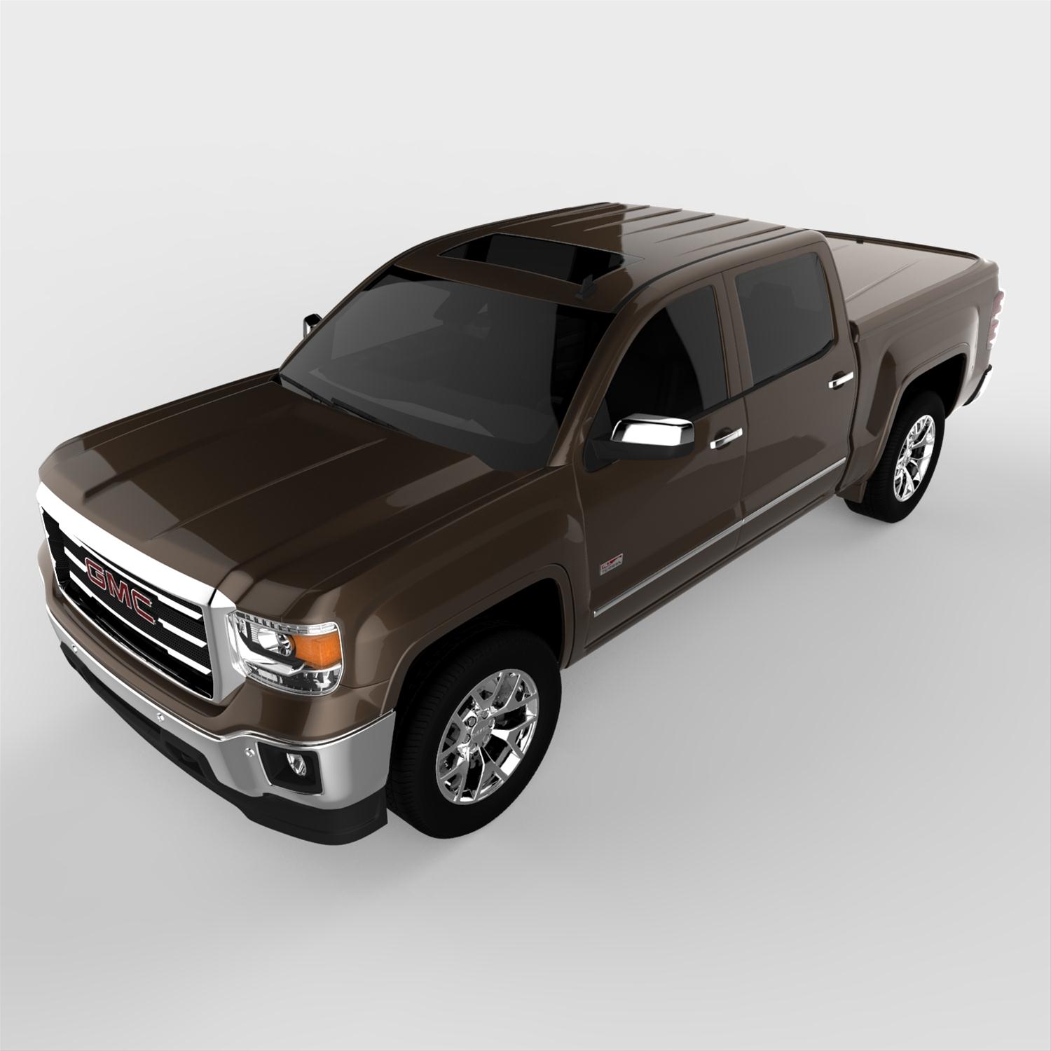 UnderCover 14-15 GMC Sierra 1500 5.8ft Lux Bed Cover - Brownstone thumbnail 7