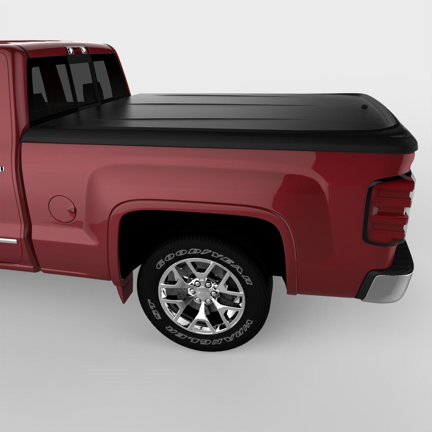 UnderCover 14-18 GMC Sierra 1500 (19 Limited) 6.5ft SE Bed Cover - Black Textured thumbnail 3