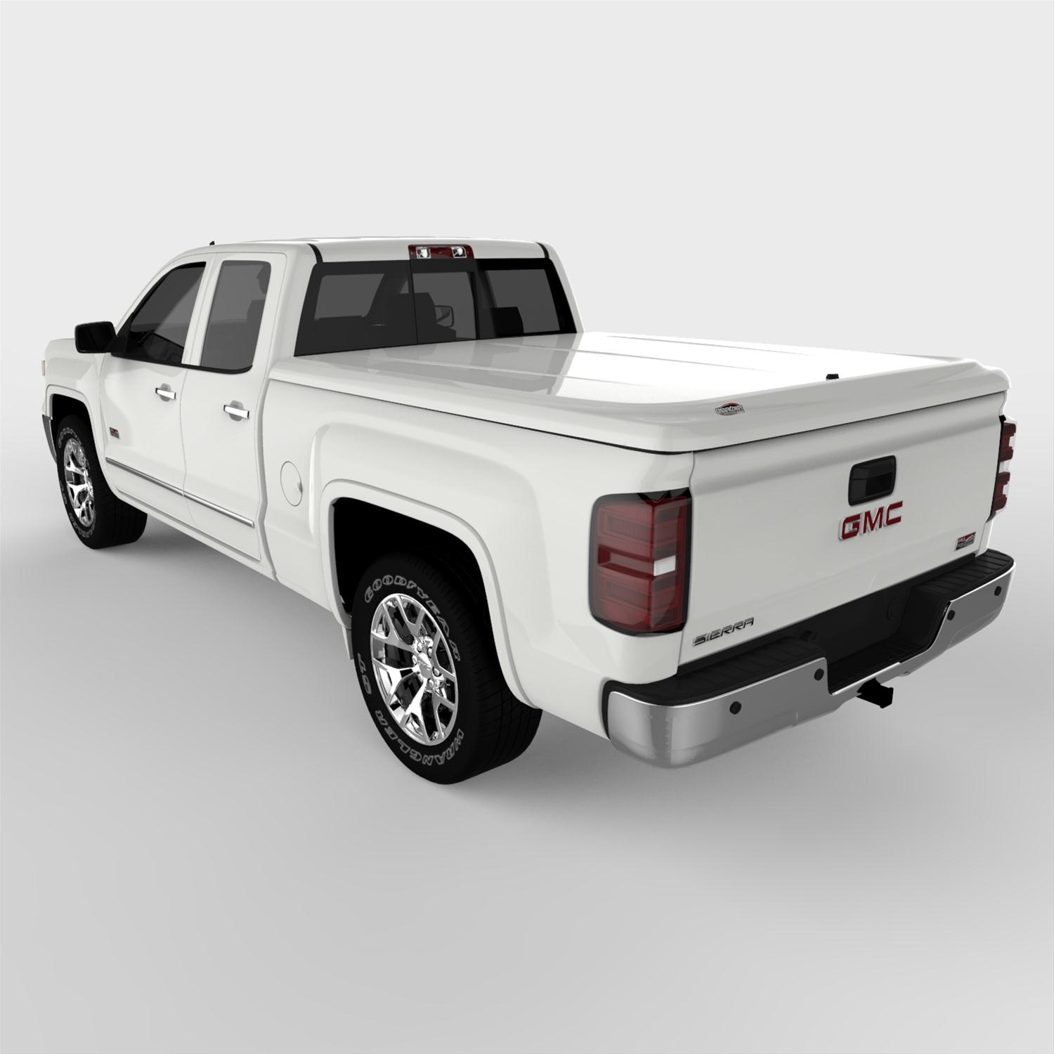 UnderCover 14-18 GMC Sierra 1500 (19 Limited) / 15-19 2500/3500 HD 6.5ft Bed Lux - Olympic White thumbnail 9