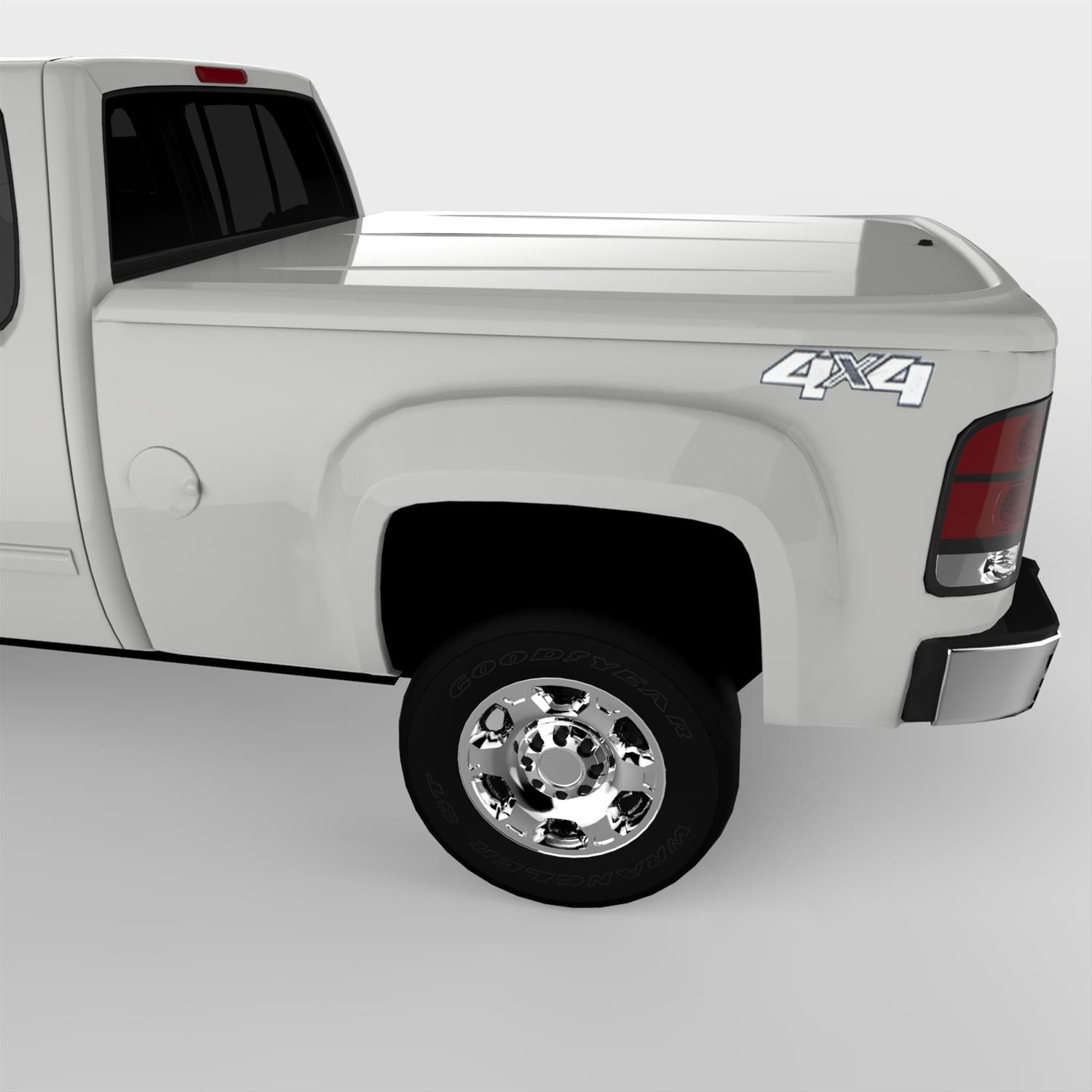 UnderCover 14-18 GMC Sierra 1500 (19 Limited) / 15-19 2500/3500HD 6.5ft Lux Bed Cover- Abalone White thumbnail 2