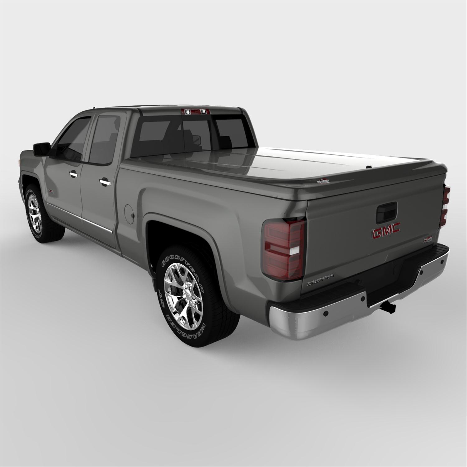 UnderCover 14-16 GMC Sierra 1500-3500 HD 6.5ft Lux Bed Cover - Iridium Effect thumbnail 9