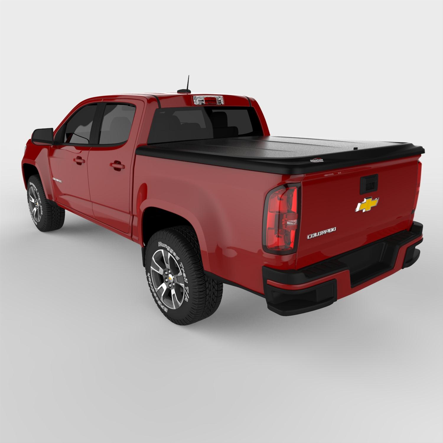 UnderCover 15-20 Chevy Colorado/GMC Canyon 5ft SE Bed Cover - Black Textured thumbnail 3
