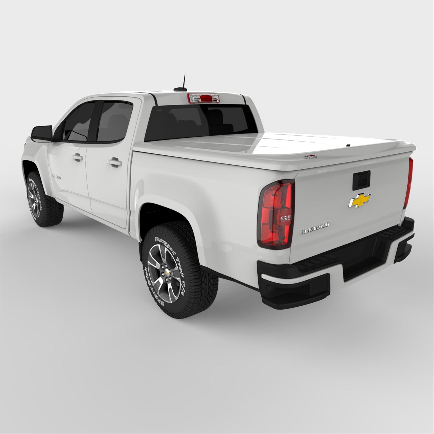 UnderCover 15-19 Chevy Colorado/GMC Canyon 5ft Lux Bed Cover - Silver Ice thumbnail 3