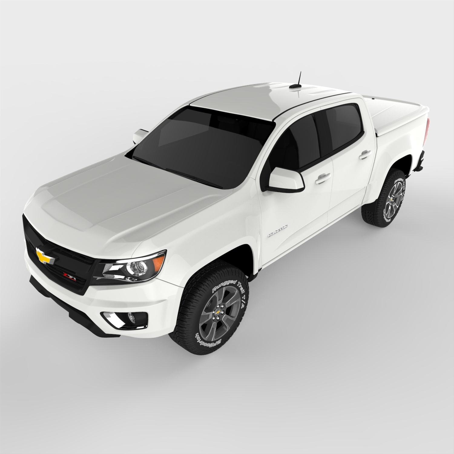 UnderCover 15-19 Chevy Colorado/GMC Canyon 5ft Lux Bed Cover - Summit White thumbnail 2