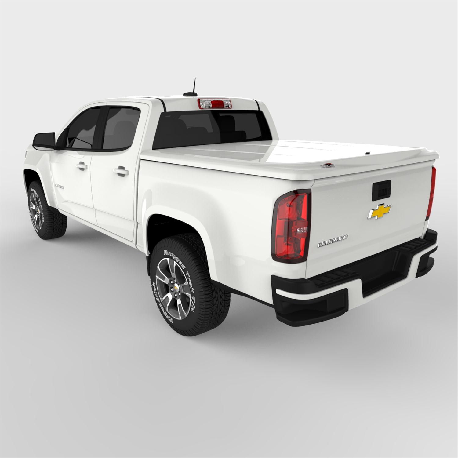 UnderCover 15-19 Chevy Colorado/GMC Canyon 5ft Lux Bed Cover - Summit White thumbnail 3