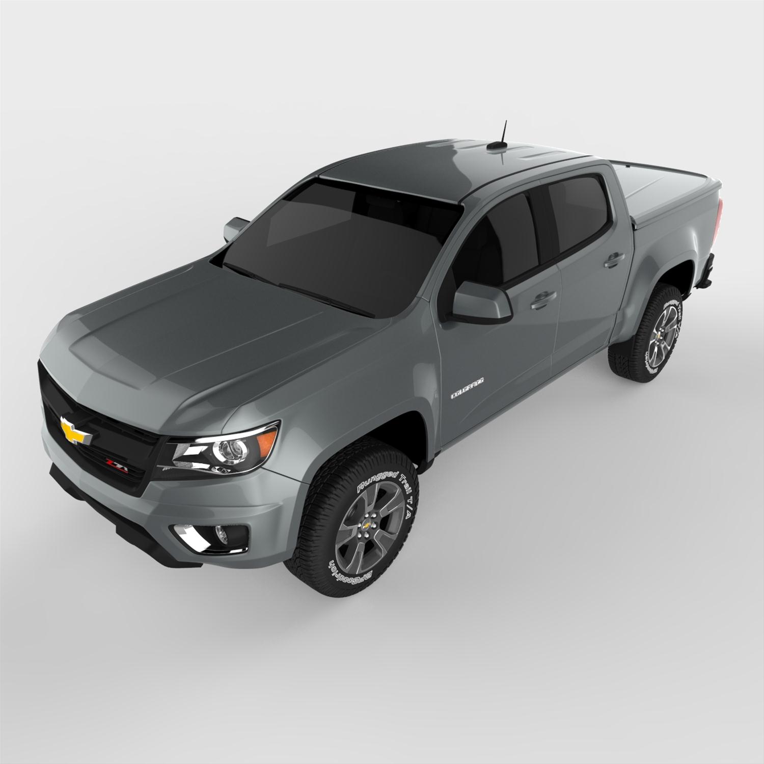 UnderCover 15-18 Chevy Colorado/GMC Canyon 5ft Lux Bed Cover - Cyber Grey Effect thumbnail 2