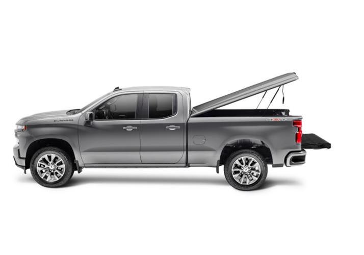 UnderCover 2020 Chevy 2500/3500 HD 6.9ft Elite LX Bed Cover - Stone Blue Metallic thumbnail 3