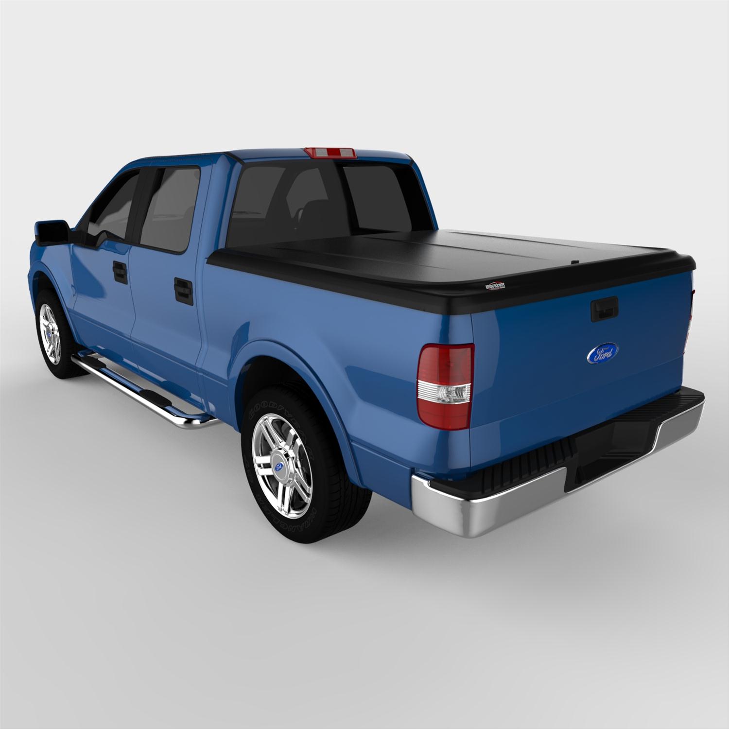 UnderCover 04-08 Ford F-150 5.5ft SE Bed Cover - Black Textured thumbnail 3