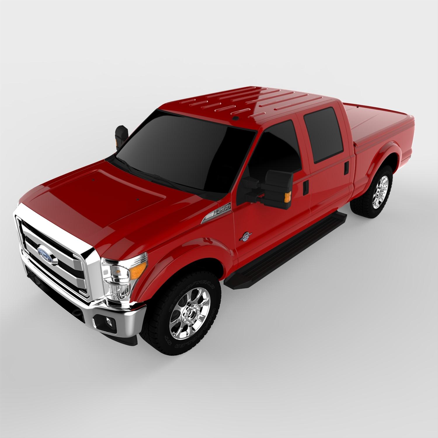 UnderCover 13-16 Ford F-250/F-350 6.8ft Lux Bed Cover - Ruby Red thumbnail 7