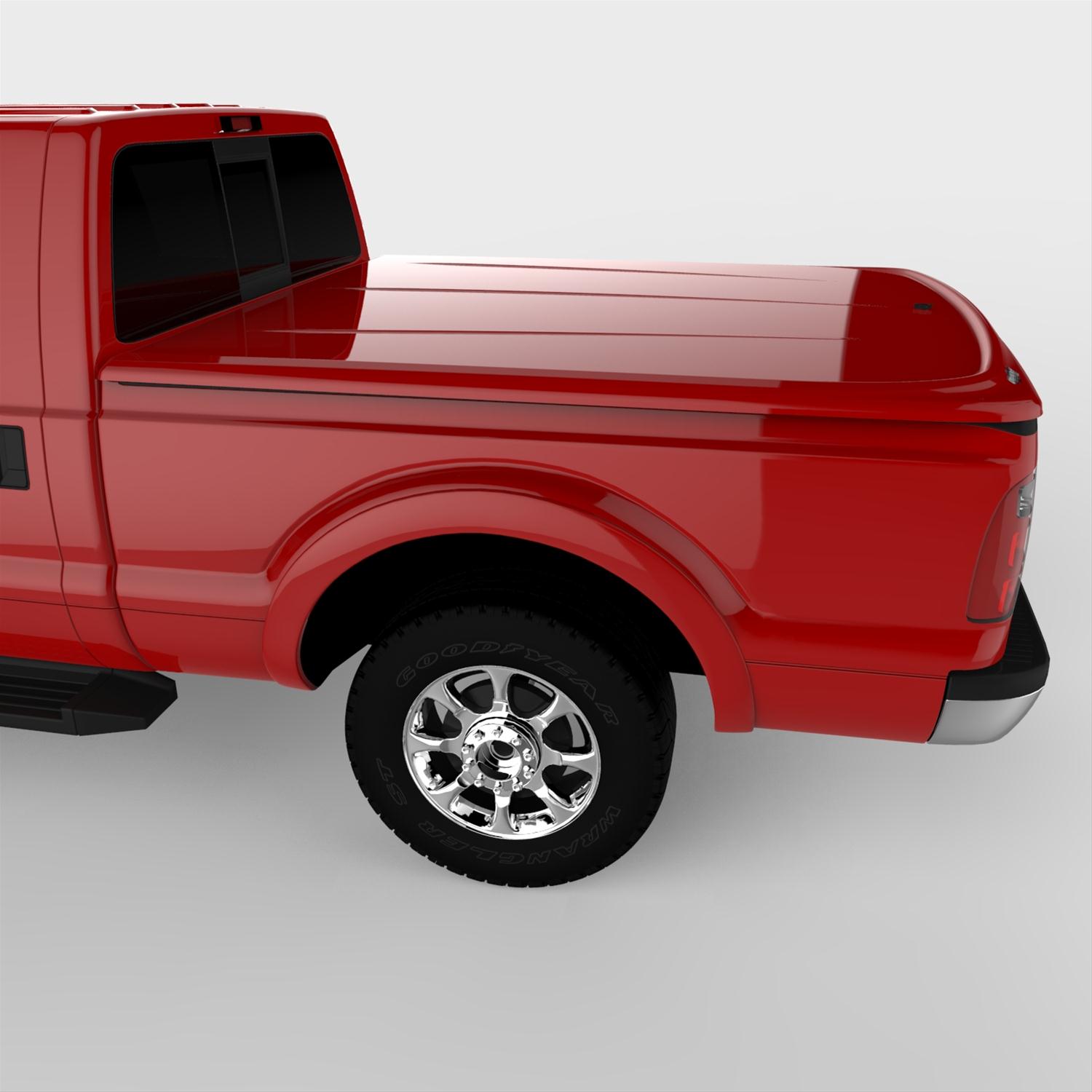 UnderCover 13-16 Ford F-250/F-350 6.8ft Lux Bed Cover - Ruby Red thumbnail 8