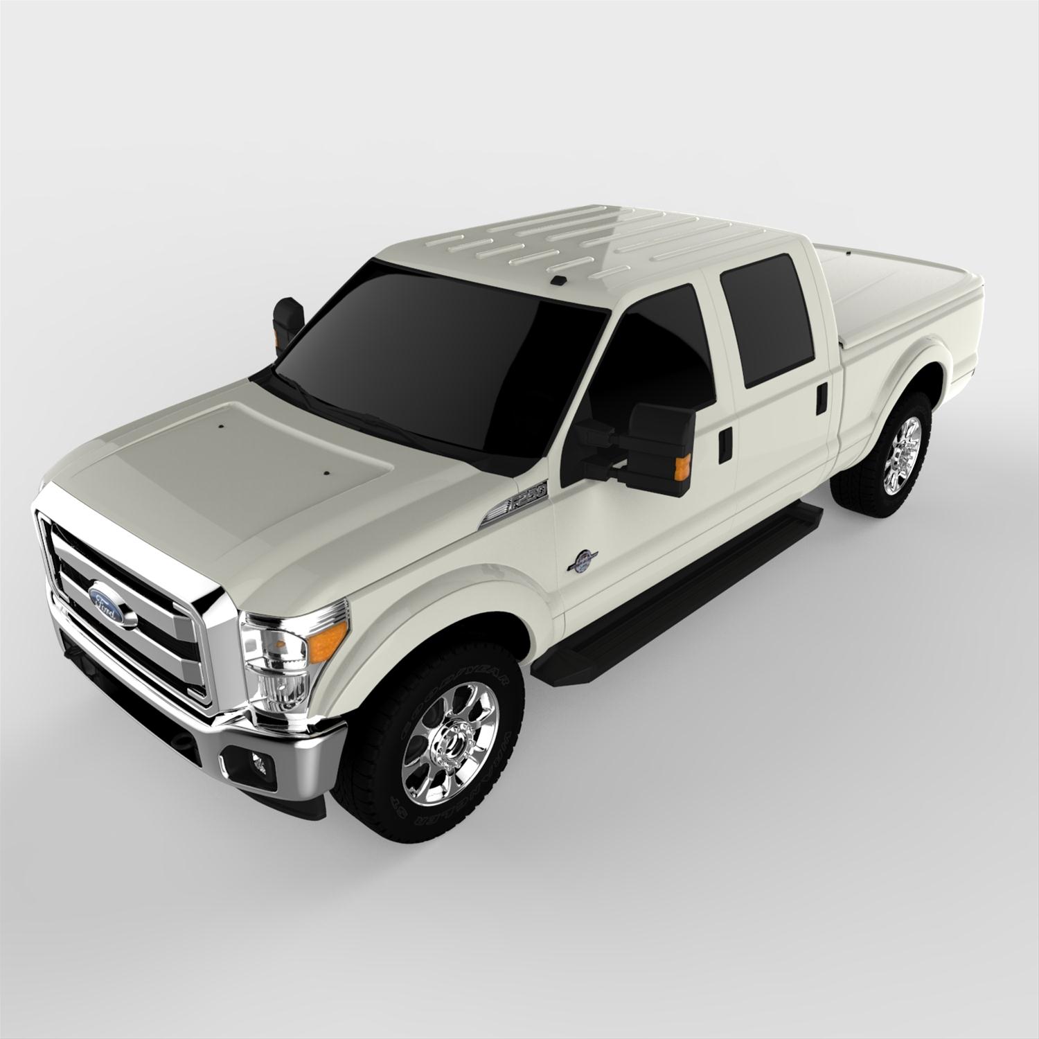 UnderCover 12-16 Ford F-250/F-350 6.8ft Lux Bed Cover - White Platinum thumbnail 7