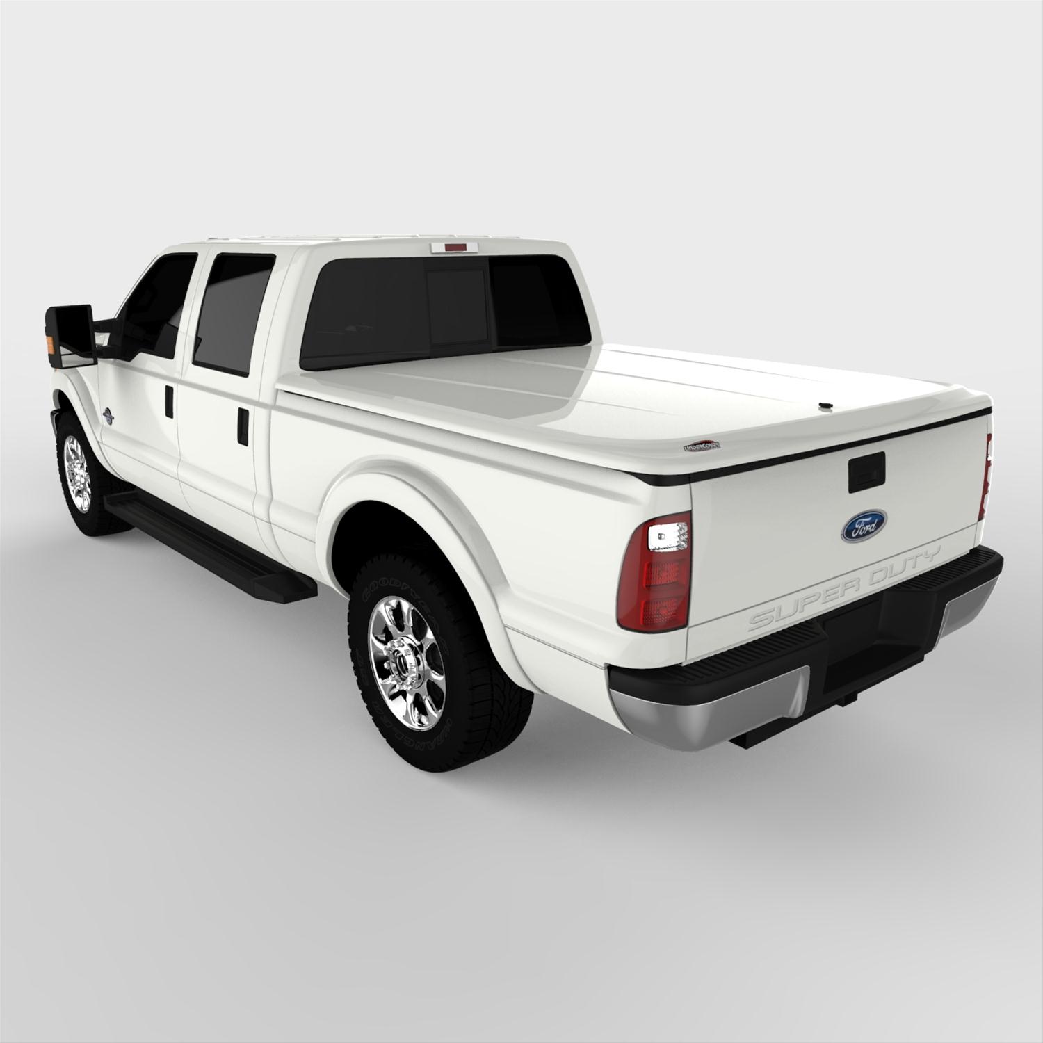 UnderCover 08-16 Ford F-250/F-350 6.8ft Lux Bed Cover - Oxford White thumbnail 8