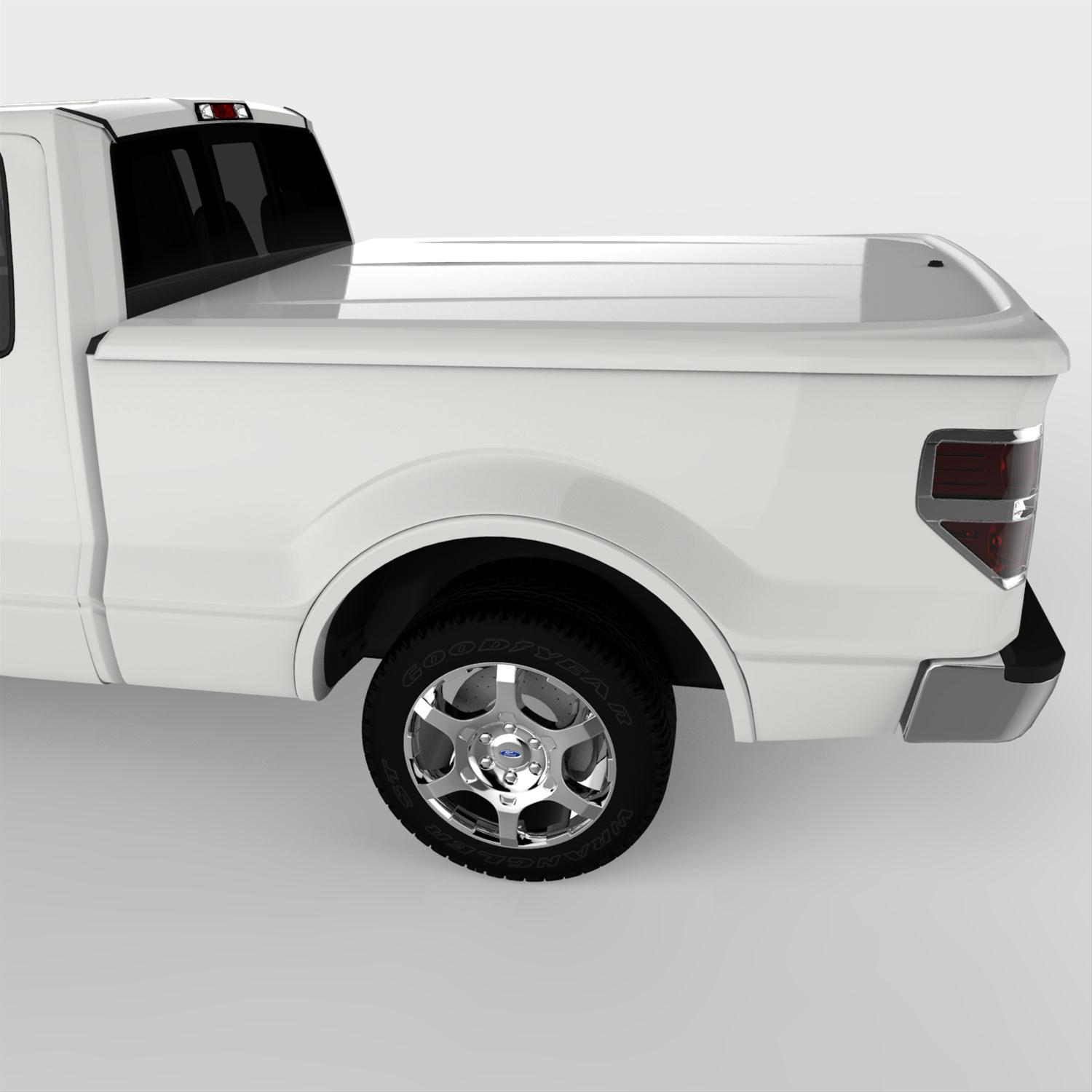 UnderCover 09-14 Ford F-150 6.5ft Lux Bed Cover - Oxford White thumbnail 8