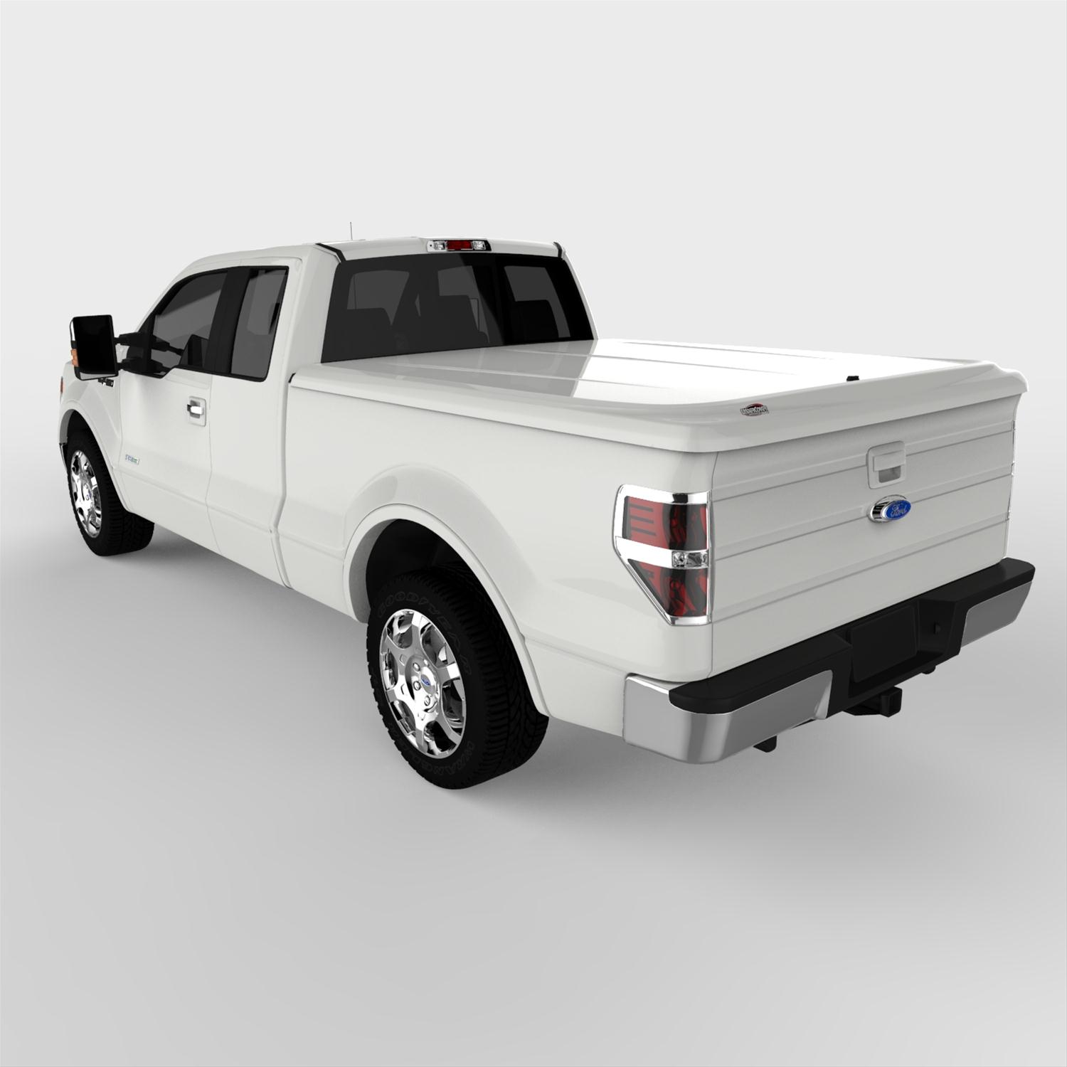 UnderCover 09-14 Ford F-150 6.5ft Lux Bed Cover - Oxford White thumbnail 9