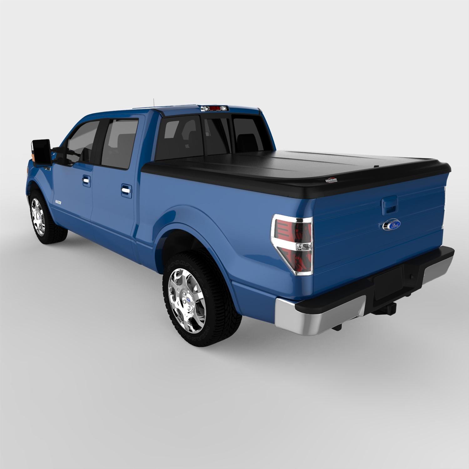 UnderCover 09-14 Ford F-150 5.5ft SE Bed Cover - Black Textured thumbnail 3