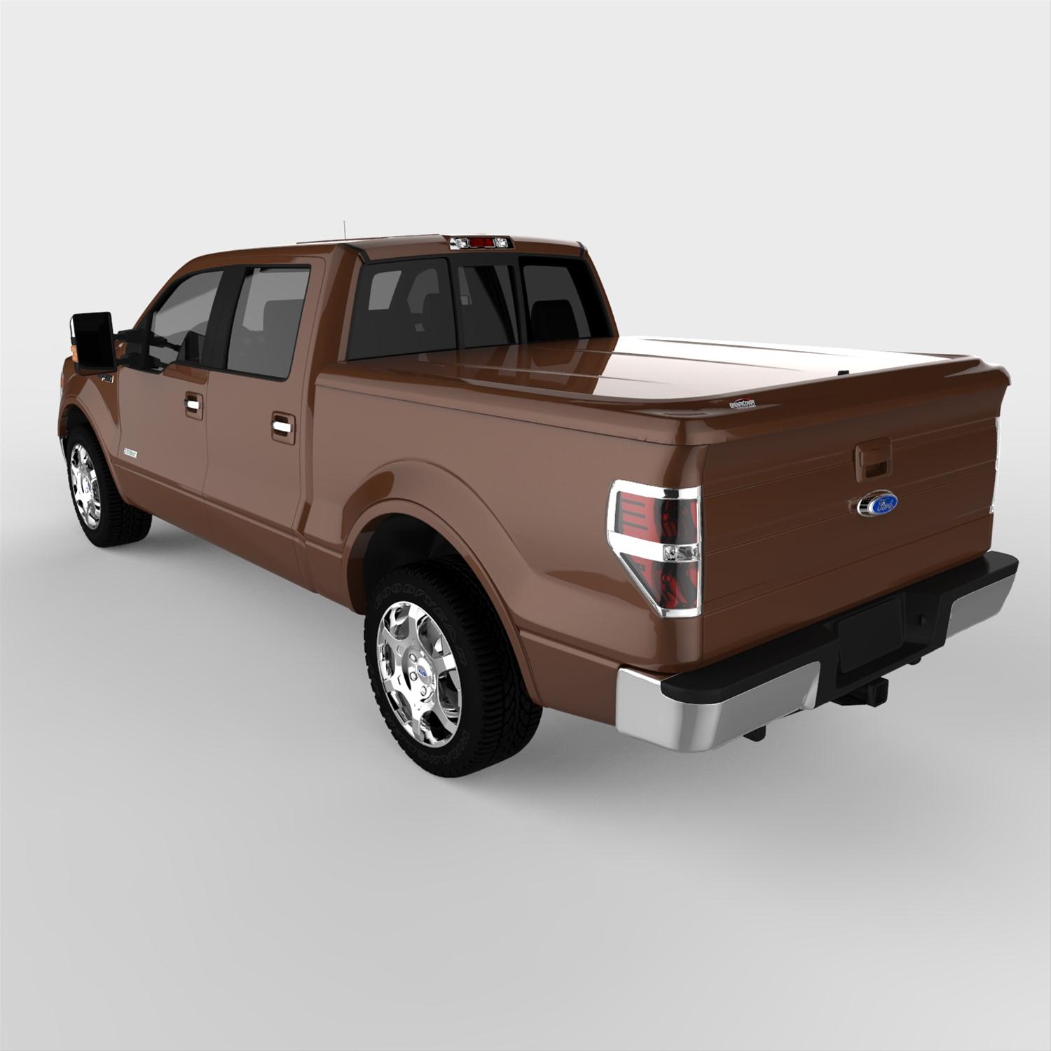 UnderCover 13-14 Ford F-150 5.5ft Bed Lux Bed Cover - Kodiak Brown thumbnail 9