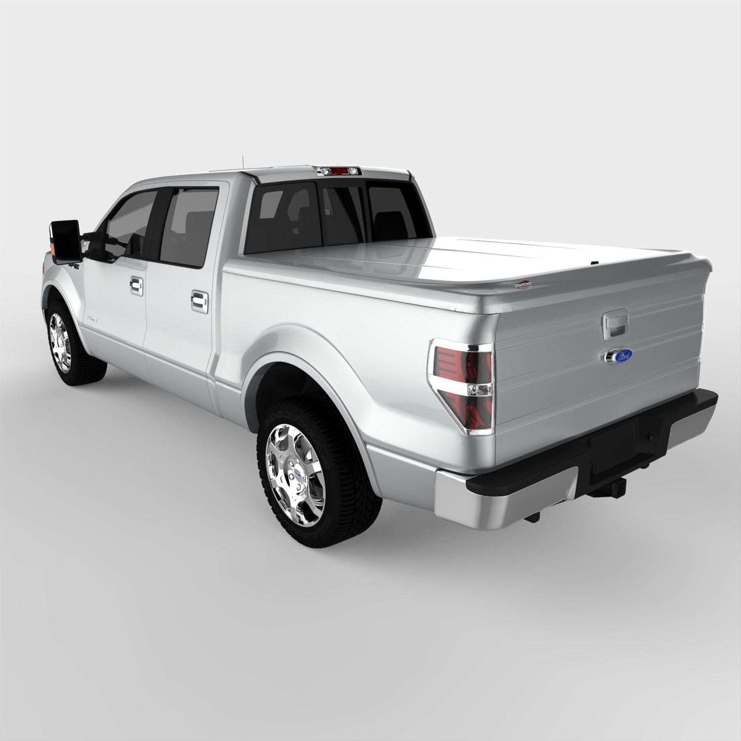UnderCover 09-14 Ford F-150 5.5ft Lux Bed Cover - Sterling Gray thumbnail 9