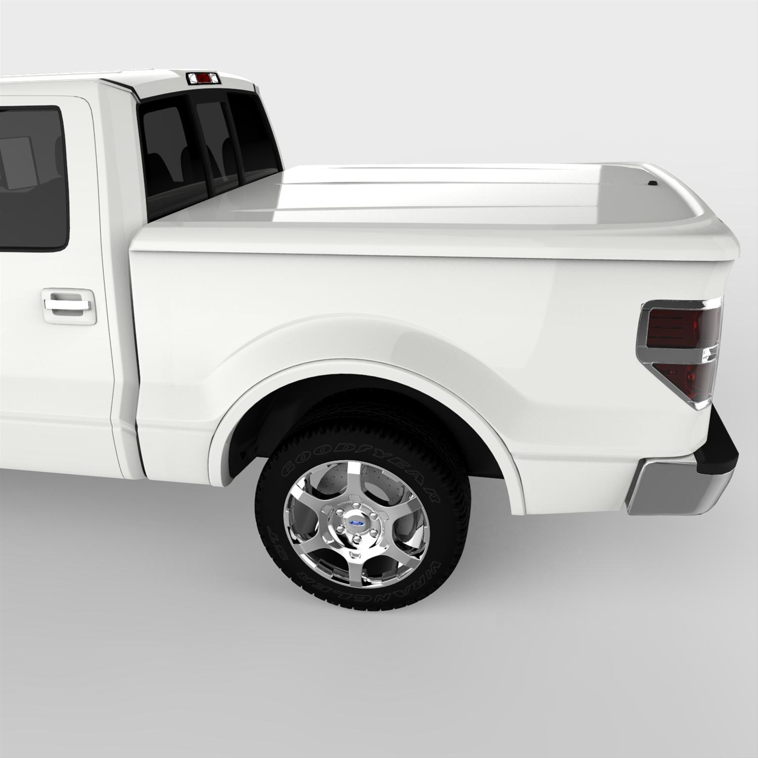 UnderCover 09-14 Ford F-150 5.5ft Lux Bed Cover - Oxford White thumbnail 8