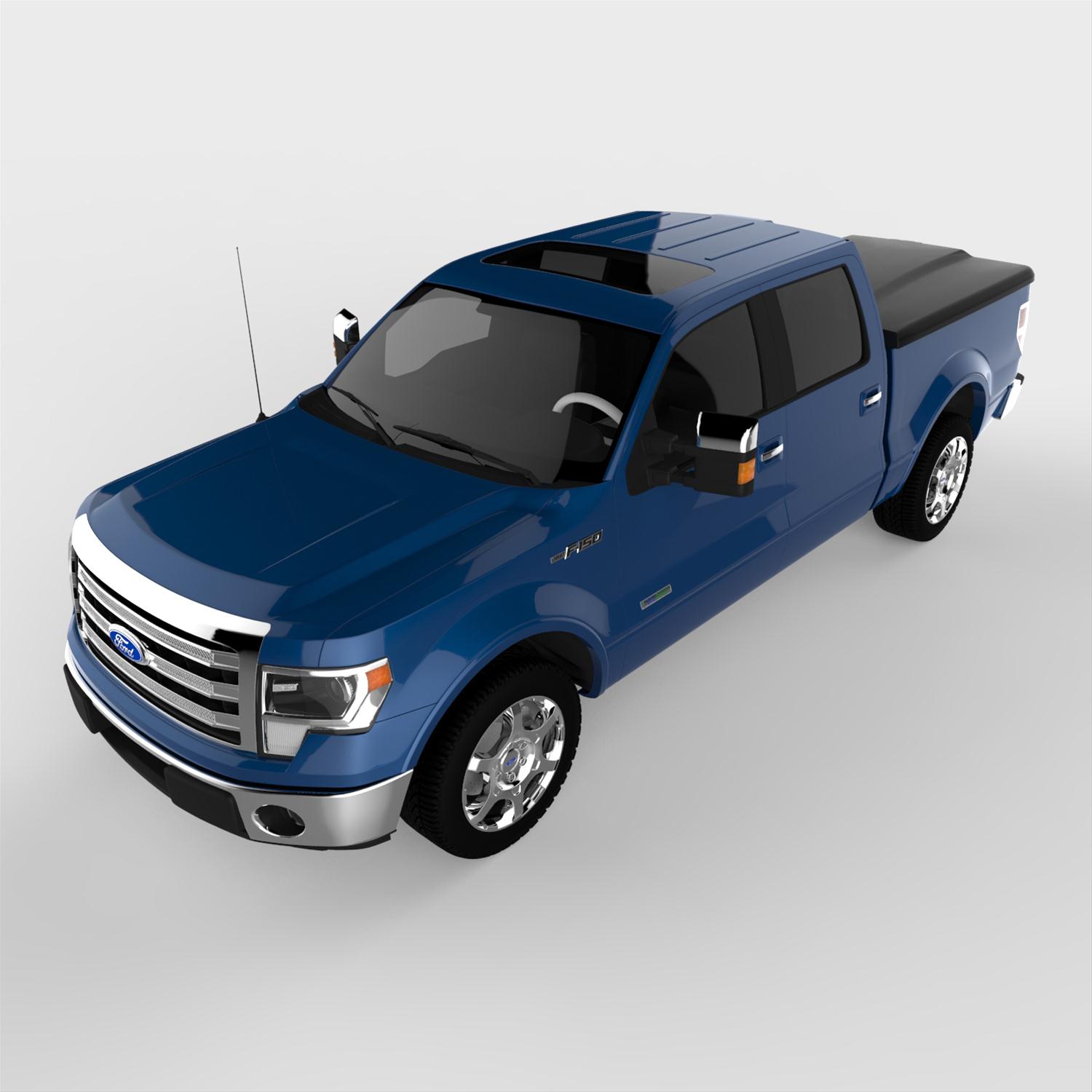 UnderCover 09-14 Ford F-150 5.5ft Elite Bed Cover - Black Textured thumbnail 8