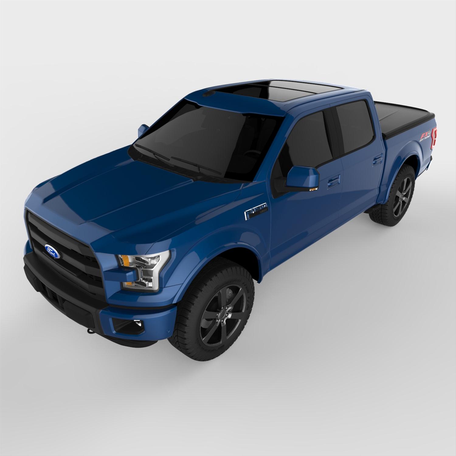 UnderCover 15-20 Ford F-150 5.5ft SE Bed Cover - Black Textured thumbnail 5