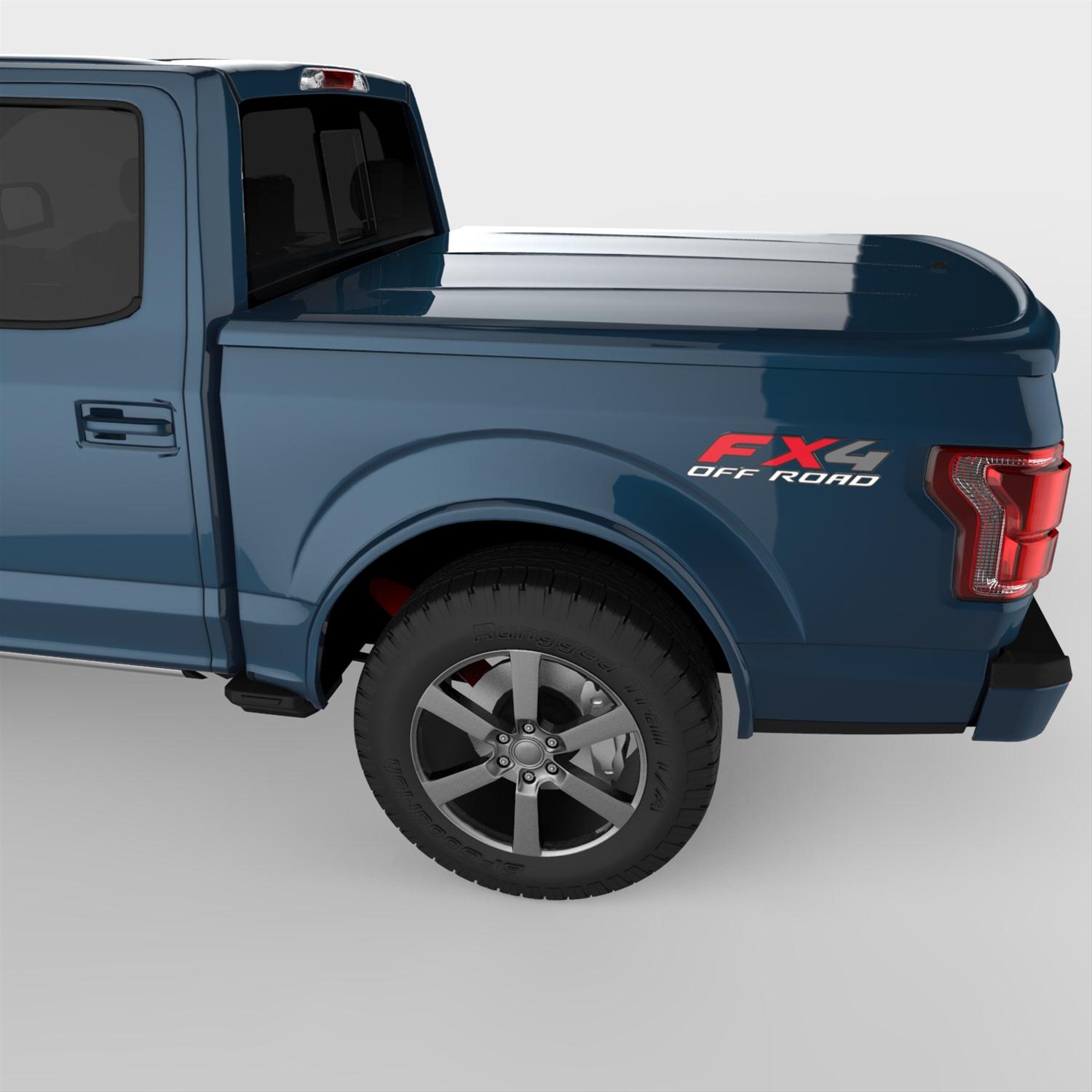 UnderCover 15-20 Ford F-150 5.5ft Lux Bed Cover - Blue Jeans