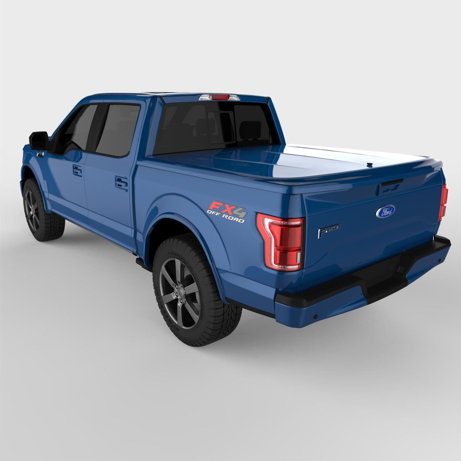 UnderCover 15-16 Ford F-150 5.5ft Lux Bed Cover - Blue Flame thumbnail 3