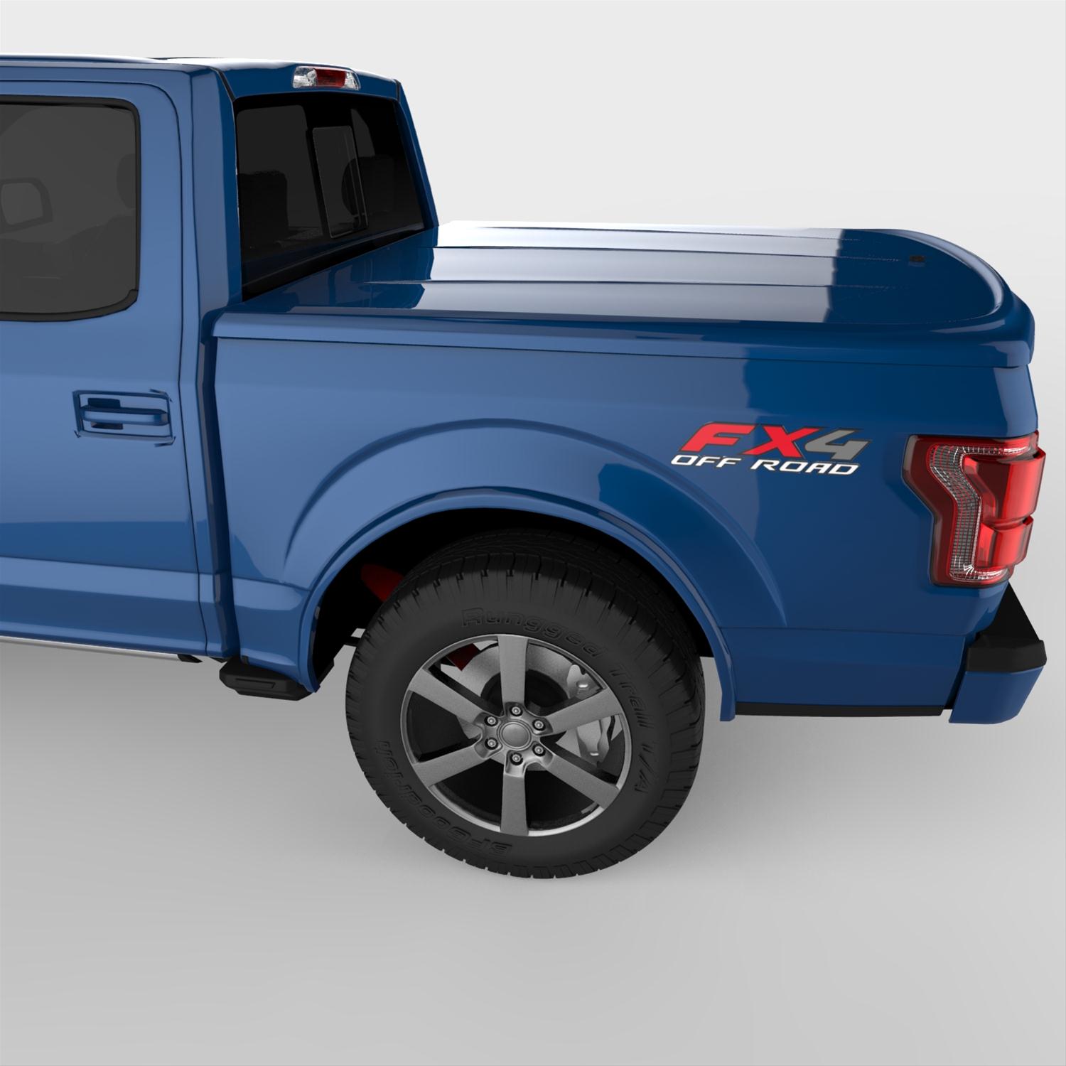 UnderCover 15-16 Ford F-150 5.5ft Lux Bed Cover - Blue Flame