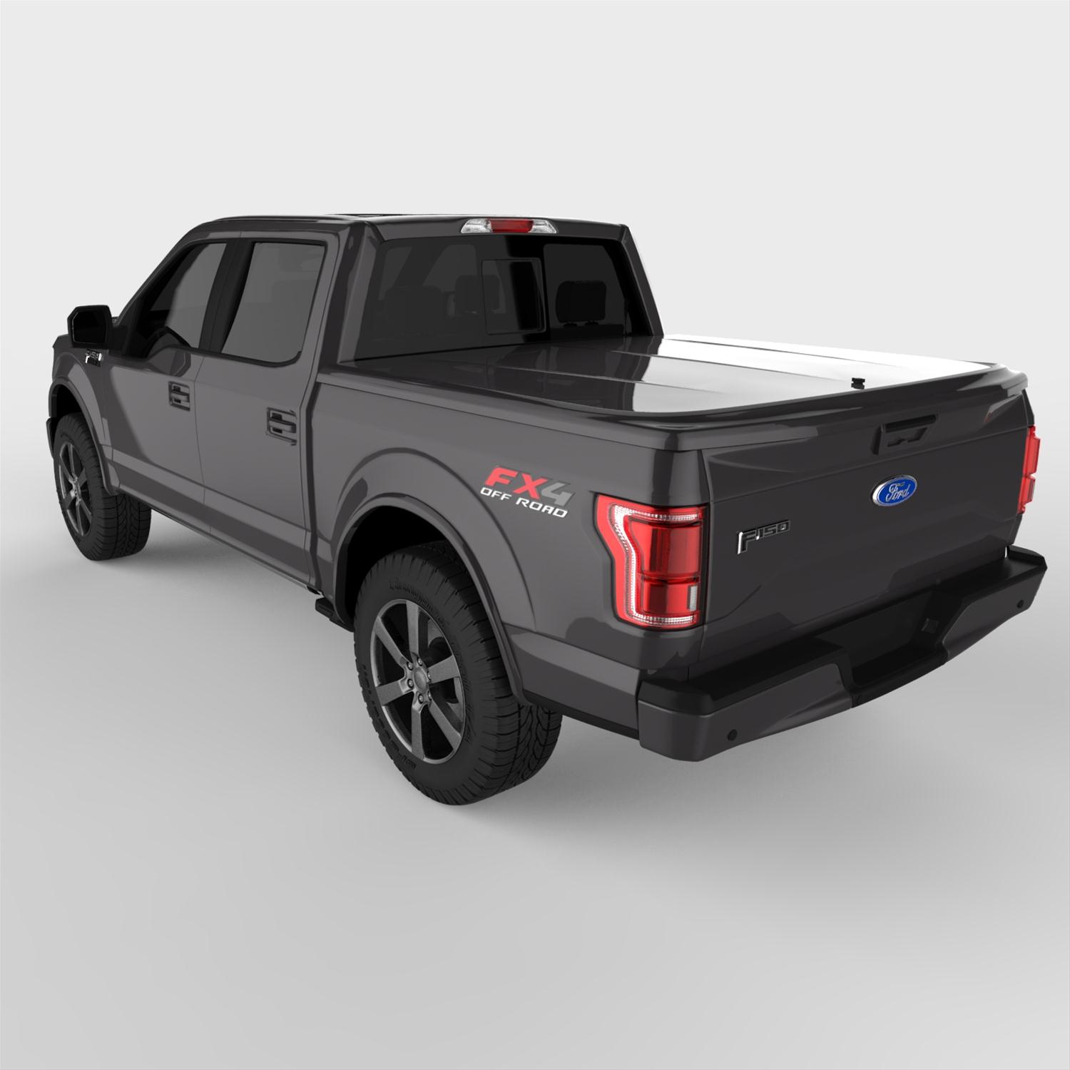 UnderCover 15 Ford F-150 5.5ft Lux Bed Cover - Tuxedo Black thumbnail 3