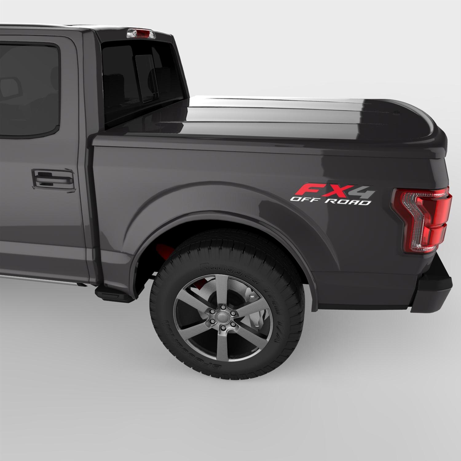 UnderCover 15 Ford F-150 5.5ft Lux Bed Cover - Tuxedo Black