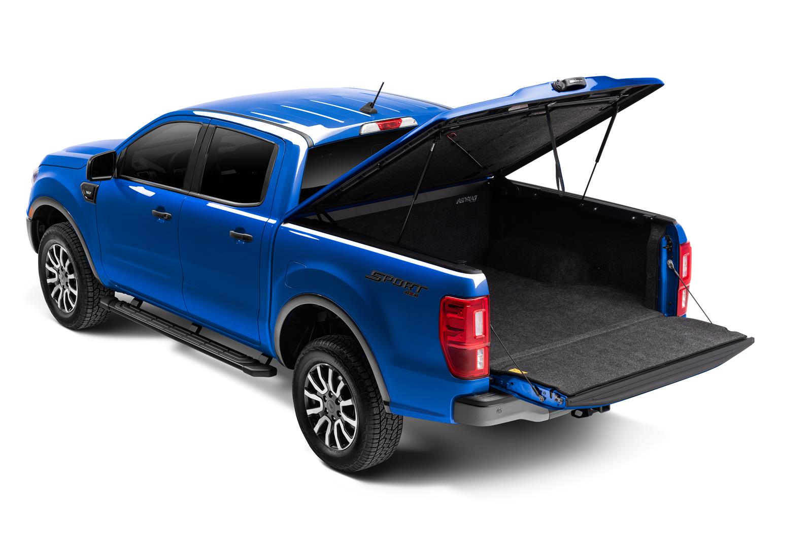 UnderCover 2021 Ford F-150 Ext/Crew Cab 6.5ft Elite LX Bed Cover - Star White Tricoat thumbnail 3
