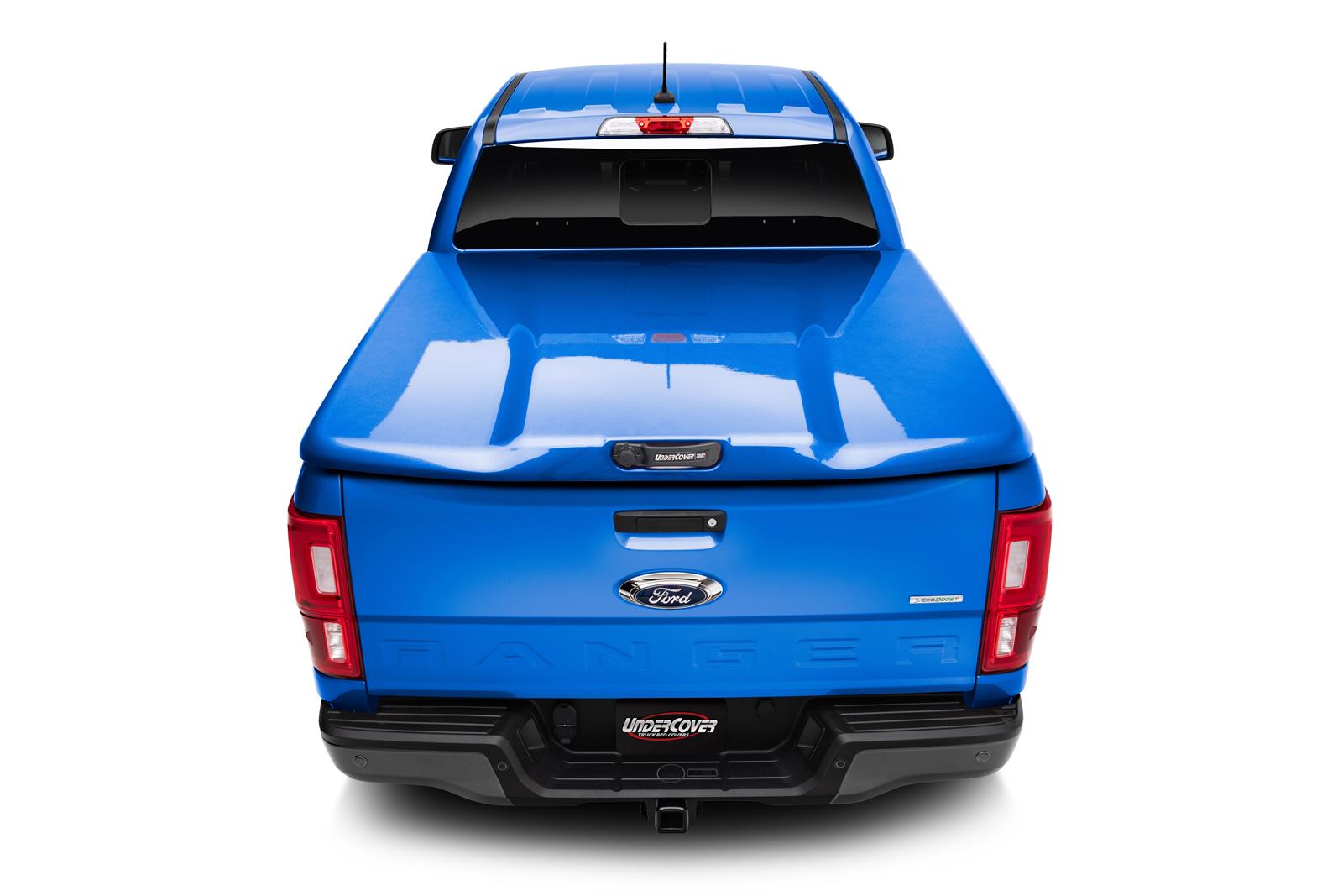UnderCover 2021 Ford F-150 Ext/Crew Cab 6.5ft Elite LX Bed Cover - Star White Tricoat thumbnail 6