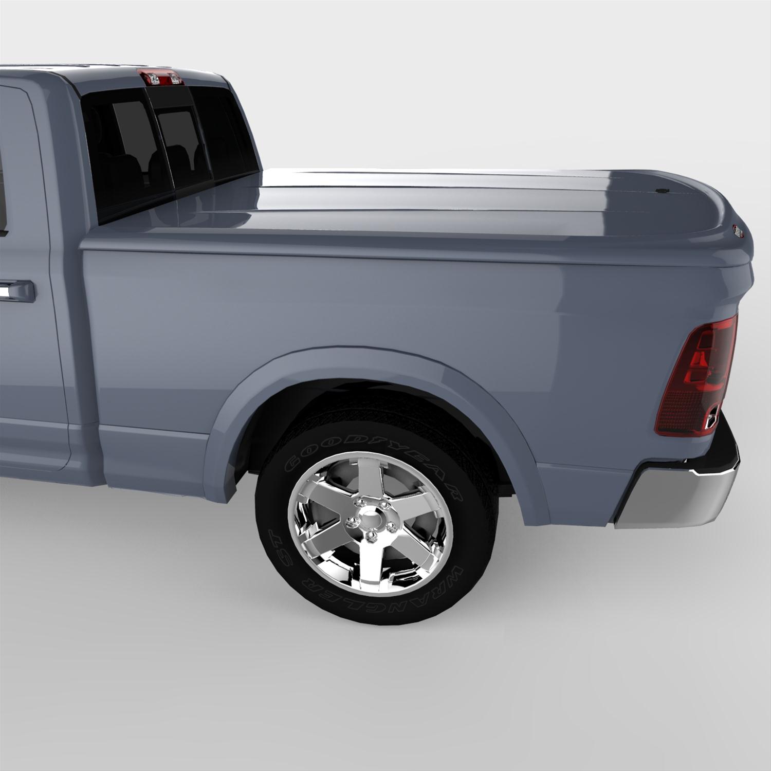 UnderCover 12-18 Ram 1500-3500 HD 6.4ft Lux Bed Cover - Maximum Steel thumbnail 8